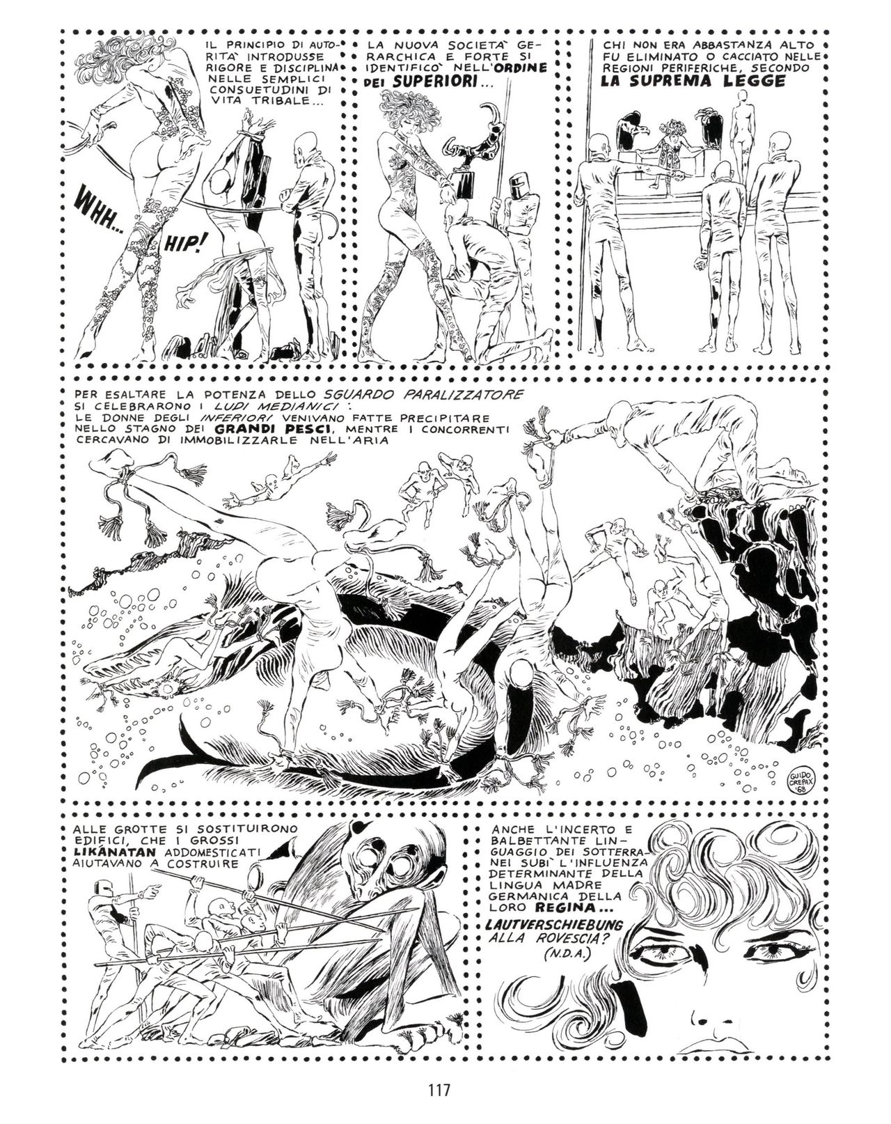 [Guido Crepax] Erotica Fumetti #25 : L'ascesa dei sotterranei : I cavalieri ciechi [Italian] 118