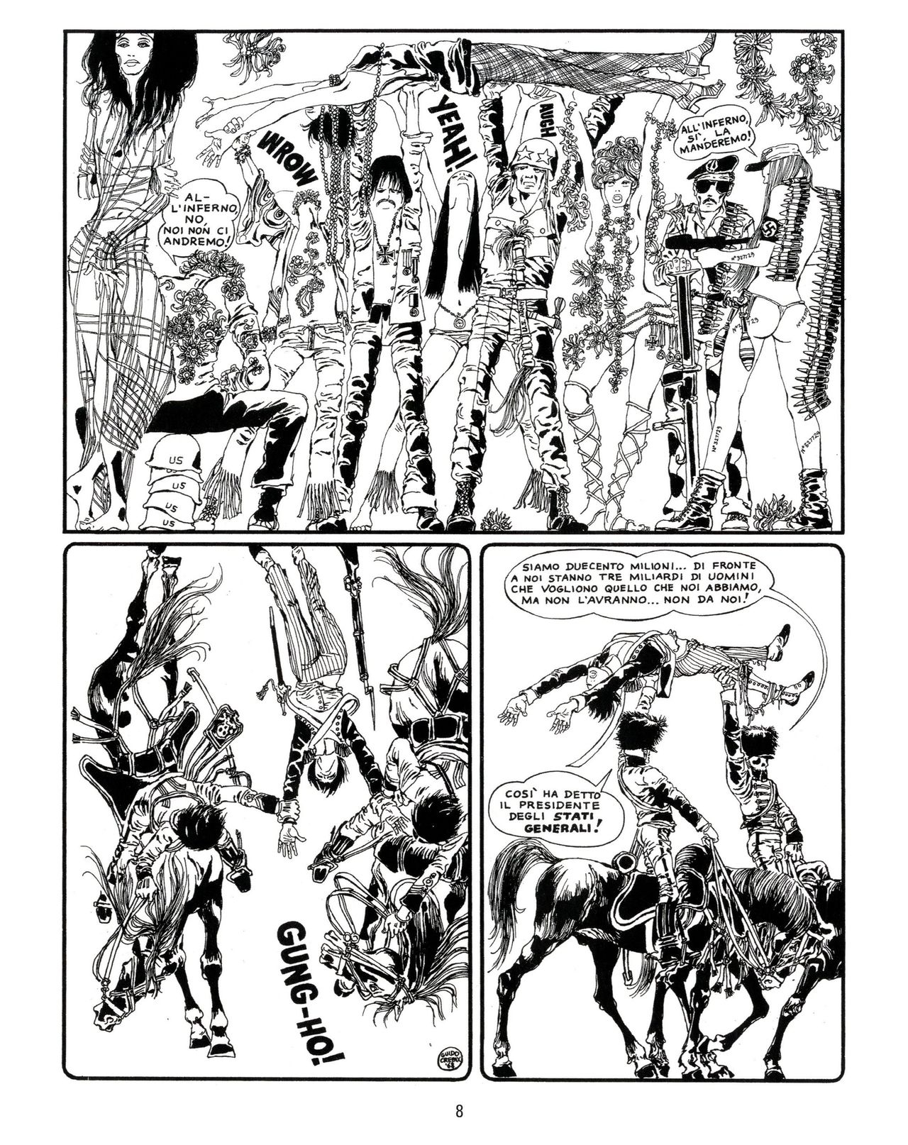 [Guido Crepax] Erotica Fumetti #25 : L'ascesa dei sotterranei : I cavalieri ciechi [Italian] 11