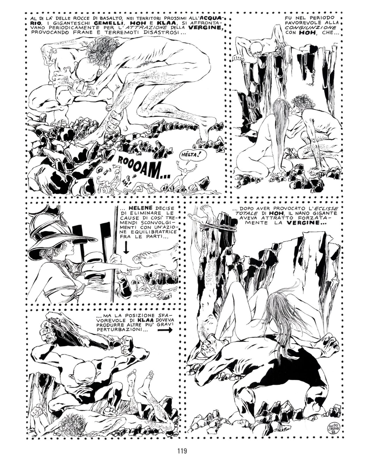 [Guido Crepax] Erotica Fumetti #25 : L'ascesa dei sotterranei : I cavalieri ciechi [Italian] 120