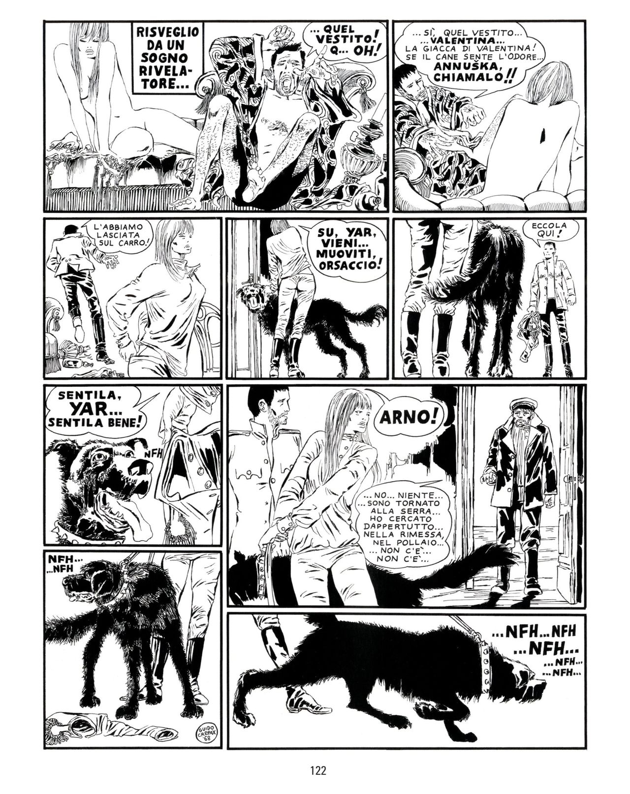 [Guido Crepax] Erotica Fumetti #25 : L'ascesa dei sotterranei : I cavalieri ciechi [Italian] 123