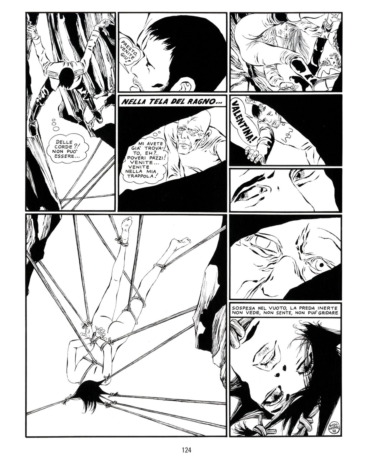 [Guido Crepax] Erotica Fumetti #25 : L'ascesa dei sotterranei : I cavalieri ciechi [Italian] 125