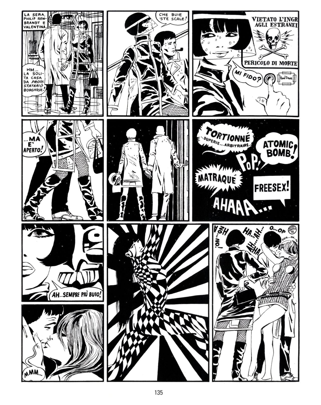 [Guido Crepax] Erotica Fumetti #25 : L'ascesa dei sotterranei : I cavalieri ciechi [Italian] 136