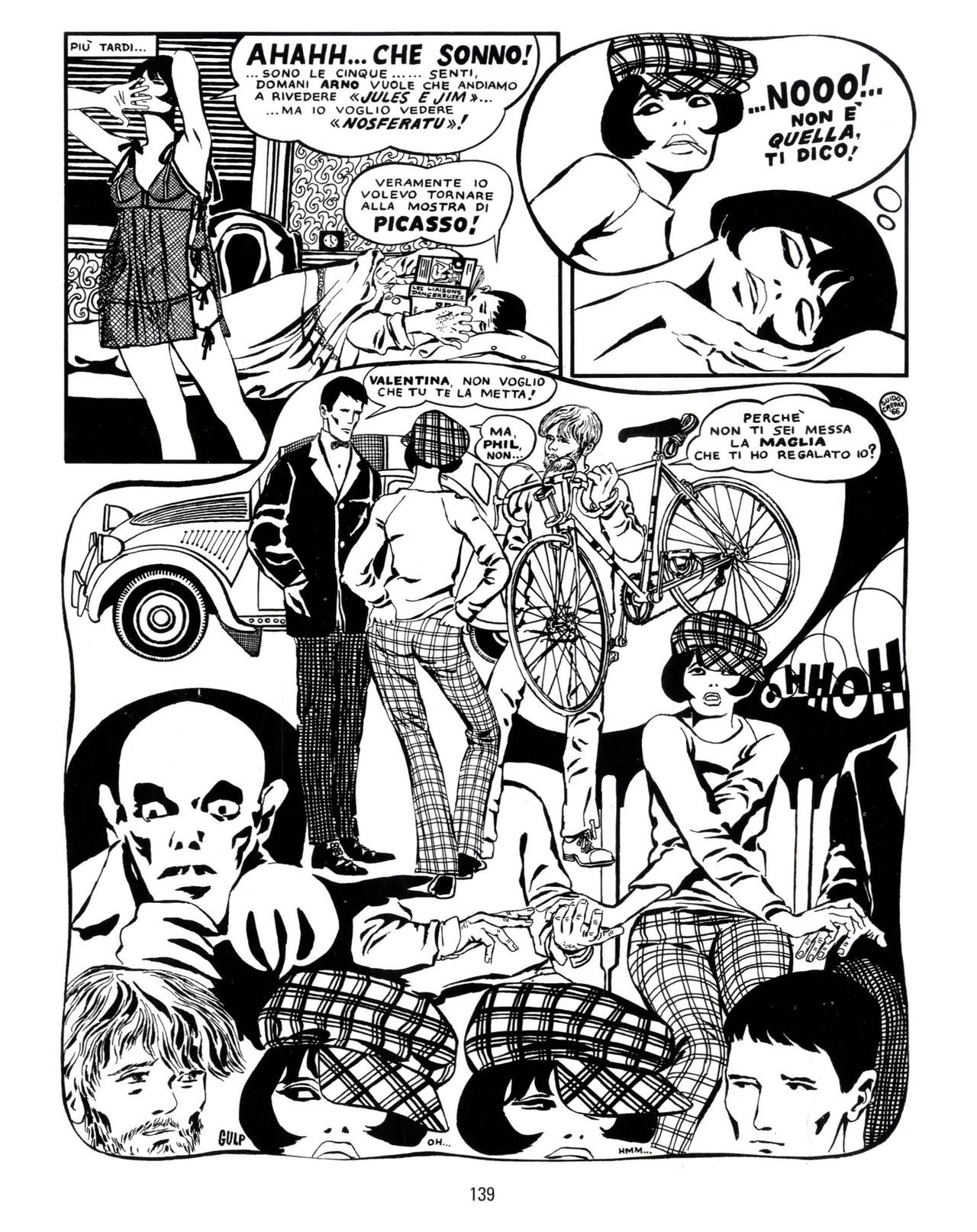 [Guido Crepax] Erotica Fumetti #25 : L'ascesa dei sotterranei : I cavalieri ciechi [Italian] 140