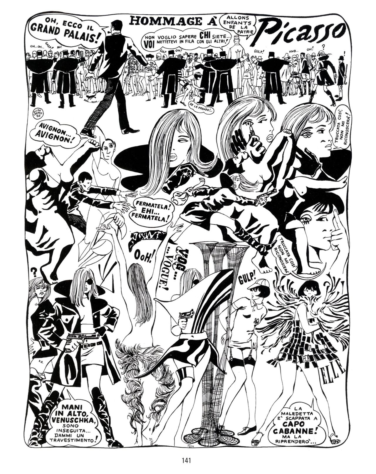 [Guido Crepax] Erotica Fumetti #25 : L'ascesa dei sotterranei : I cavalieri ciechi [Italian] 142