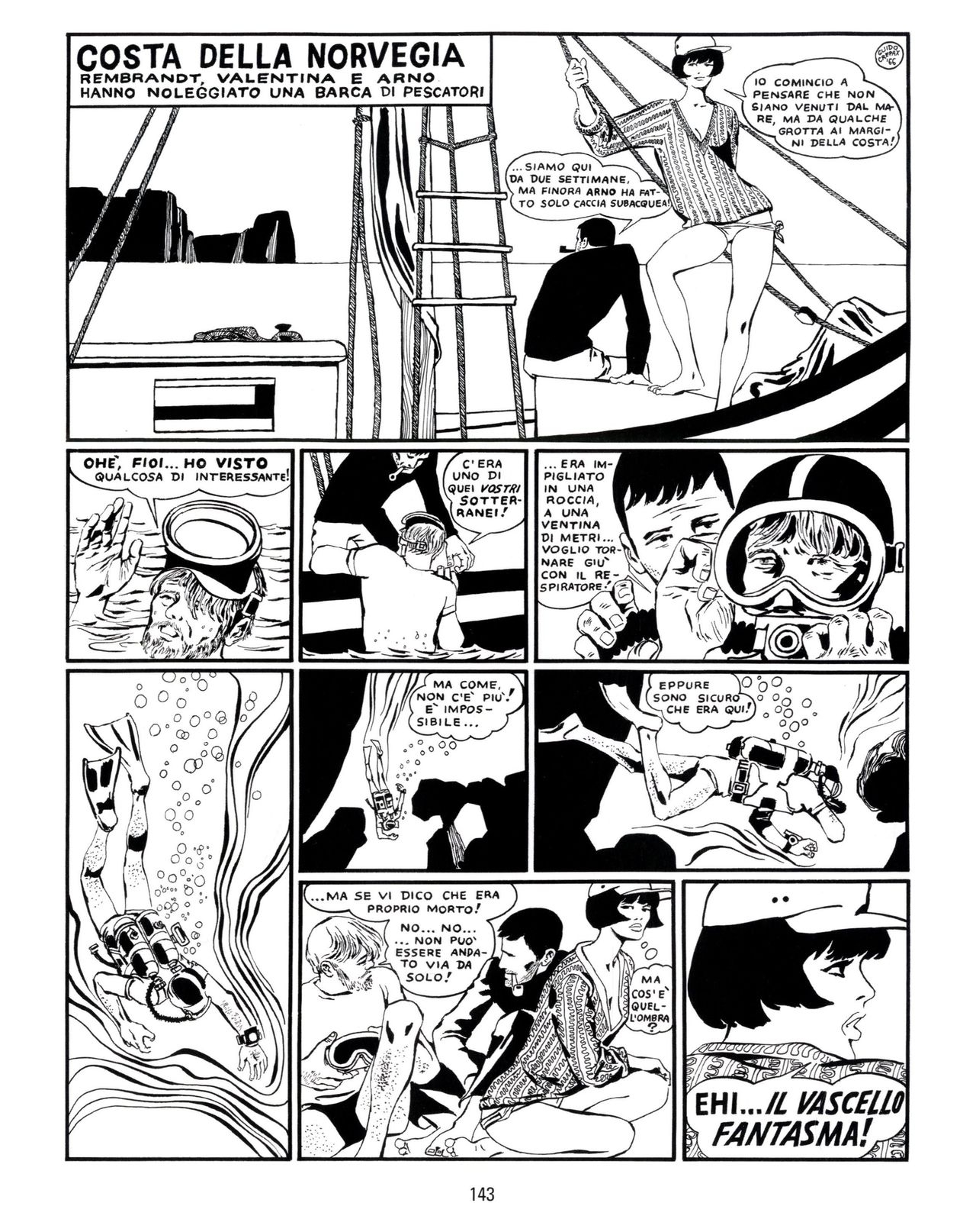 [Guido Crepax] Erotica Fumetti #25 : L'ascesa dei sotterranei : I cavalieri ciechi [Italian] 144