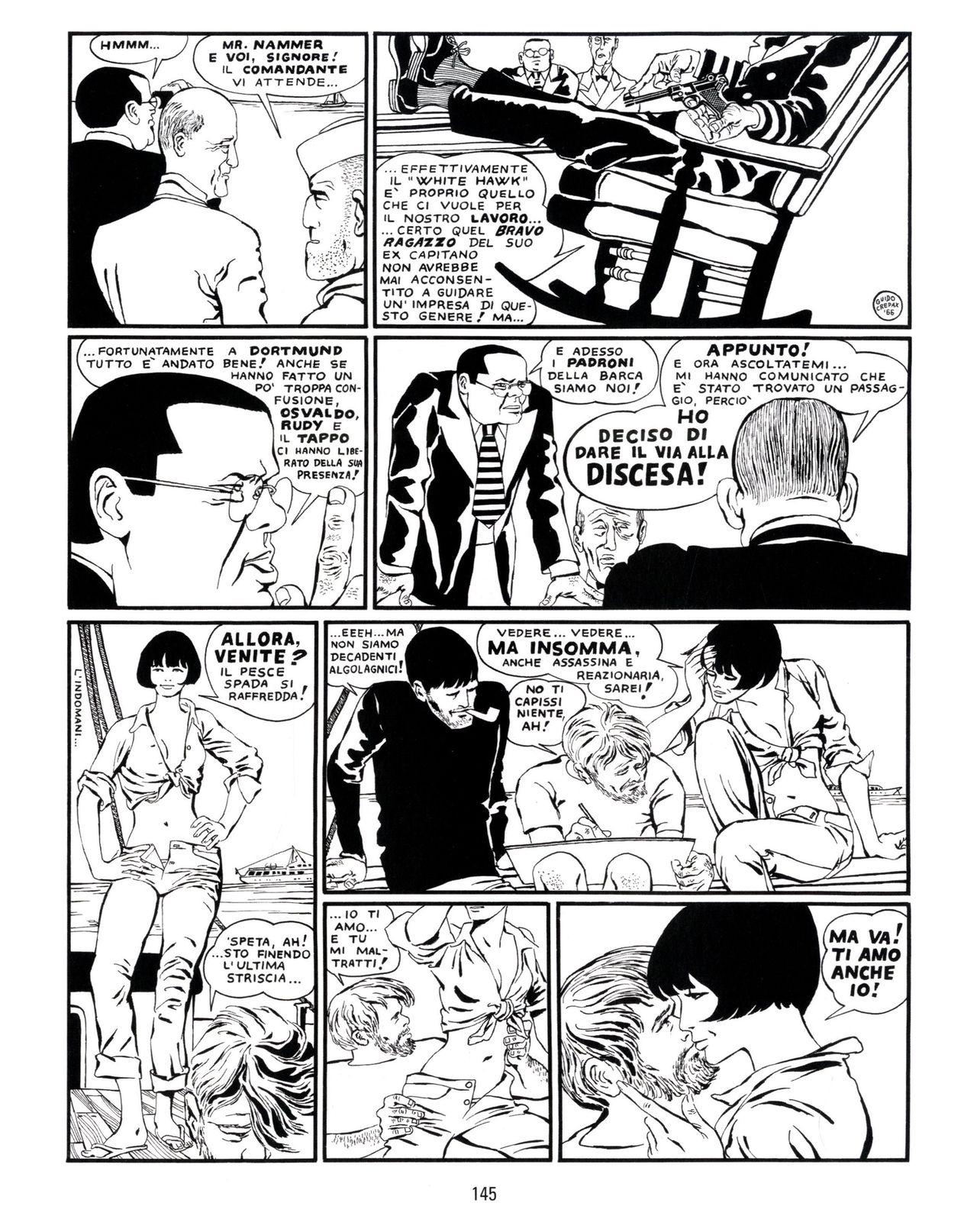 [Guido Crepax] Erotica Fumetti #25 : L'ascesa dei sotterranei : I cavalieri ciechi [Italian] 146