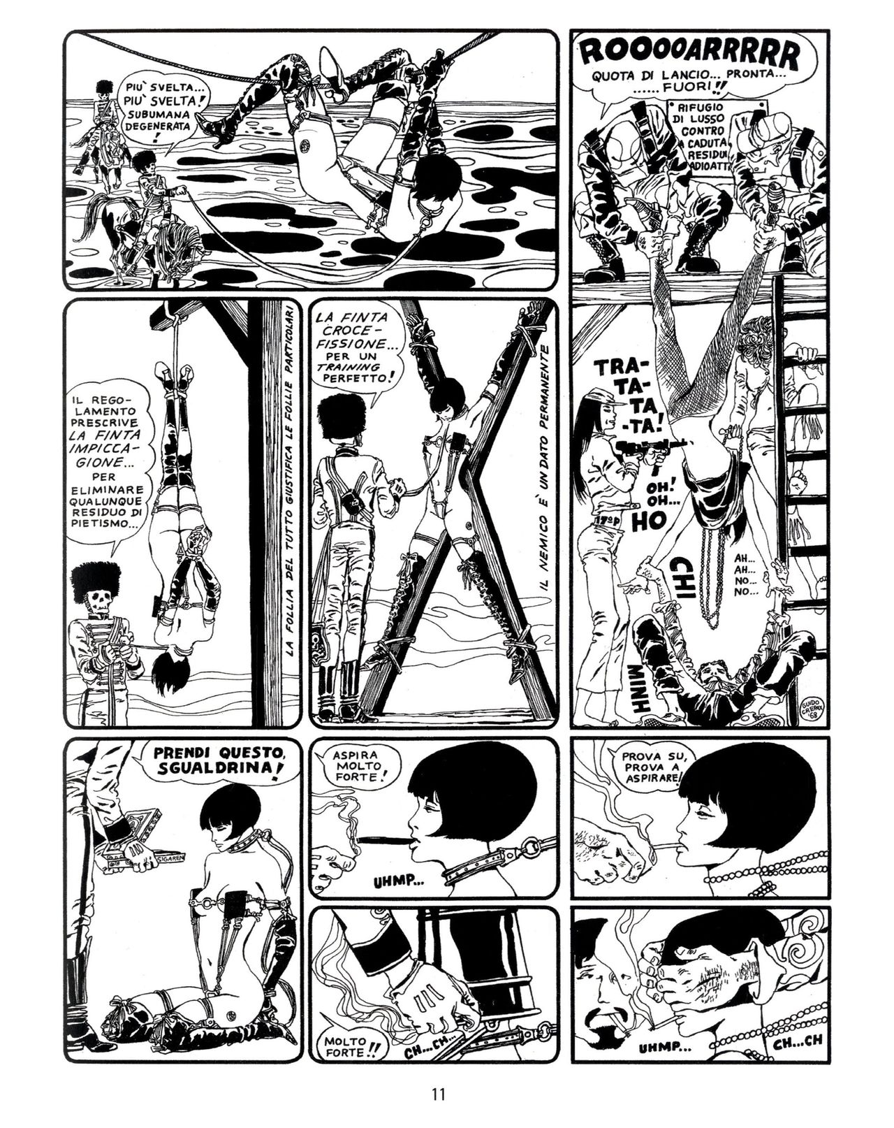 [Guido Crepax] Erotica Fumetti #25 : L'ascesa dei sotterranei : I cavalieri ciechi [Italian] 14