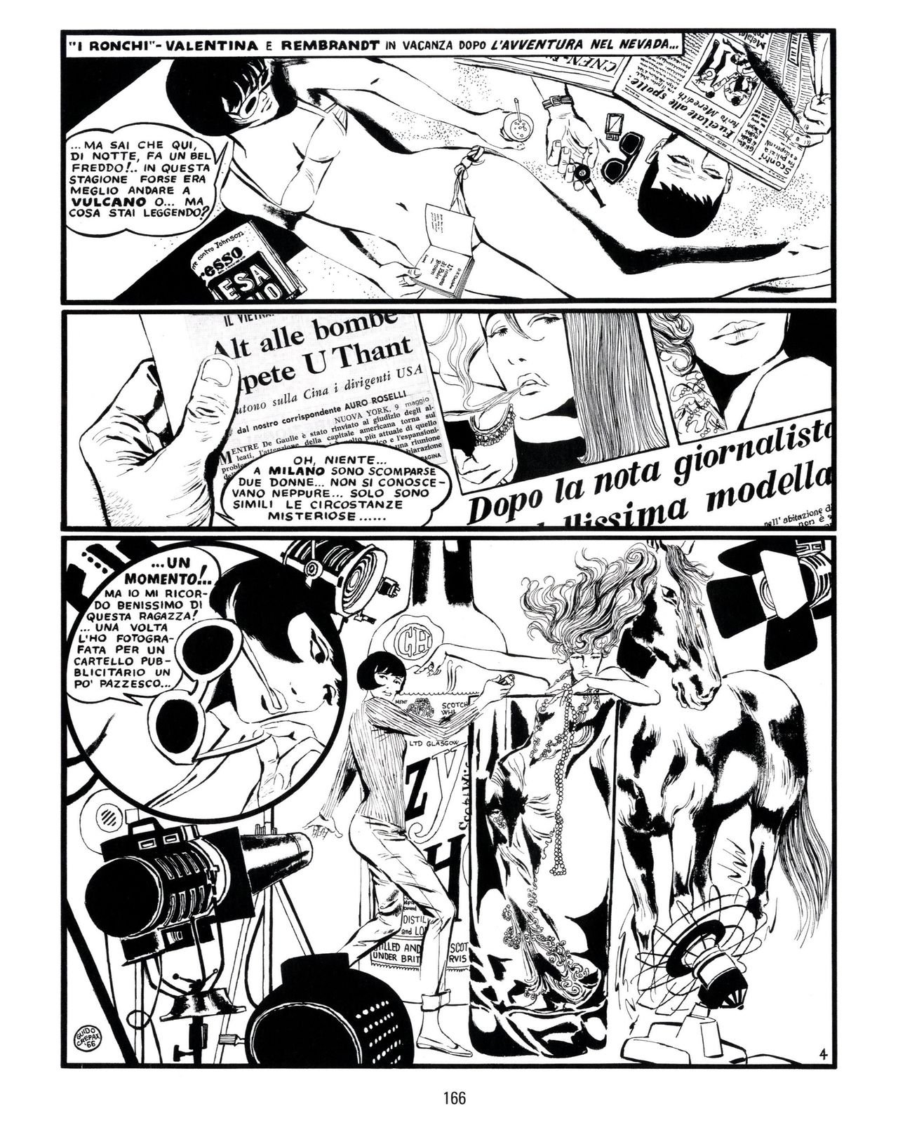 [Guido Crepax] Erotica Fumetti #25 : L'ascesa dei sotterranei : I cavalieri ciechi [Italian] 167
