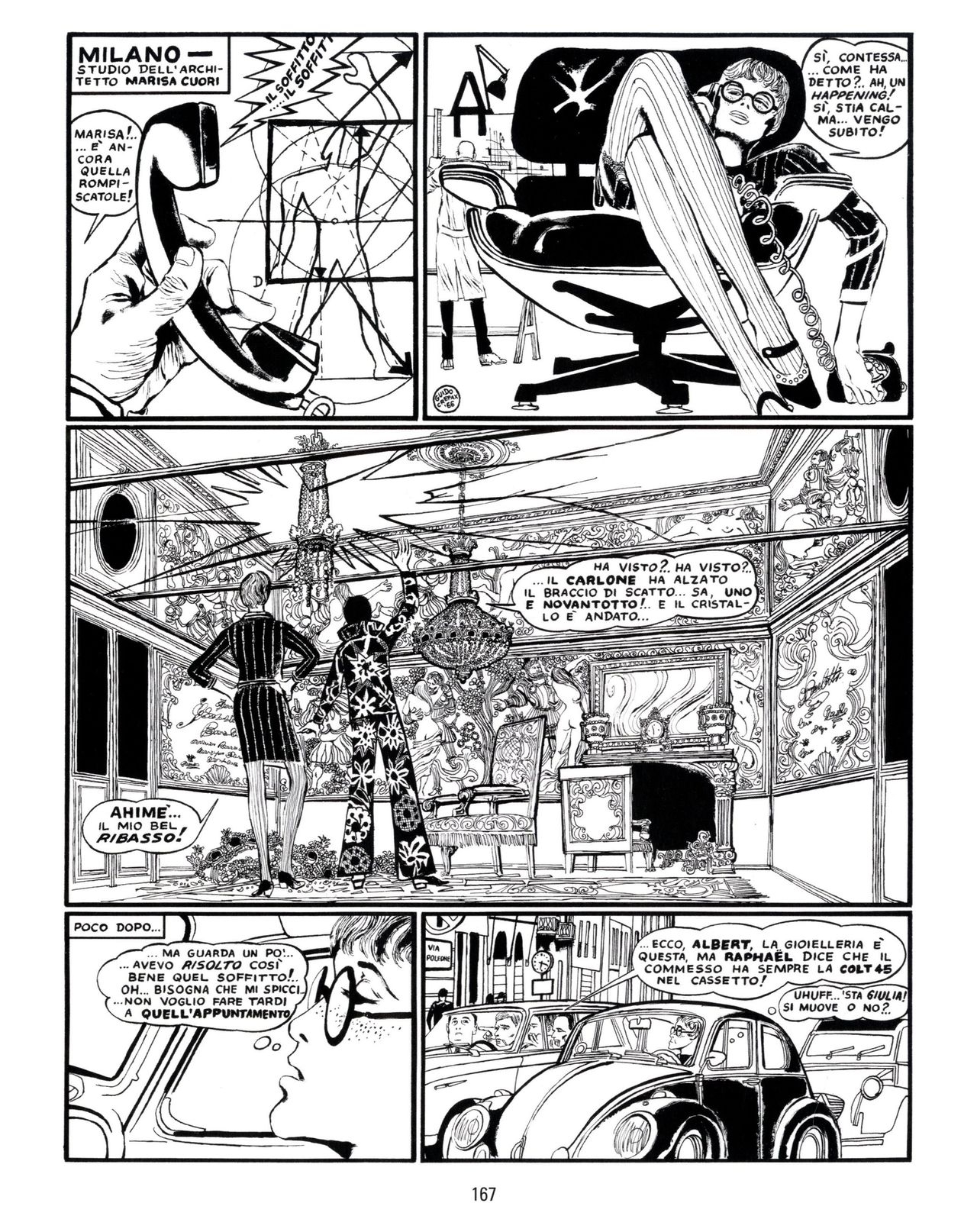 [Guido Crepax] Erotica Fumetti #25 : L'ascesa dei sotterranei : I cavalieri ciechi [Italian] 168