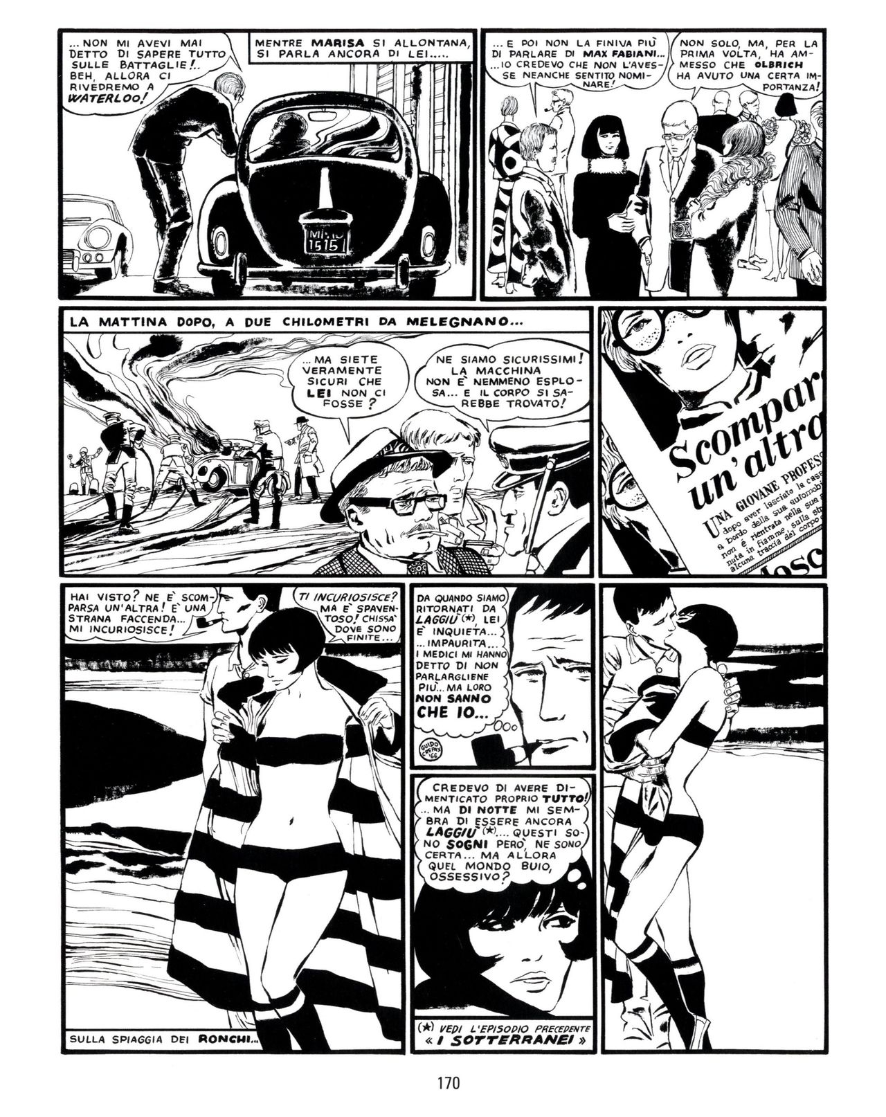 [Guido Crepax] Erotica Fumetti #25 : L'ascesa dei sotterranei : I cavalieri ciechi [Italian] 171