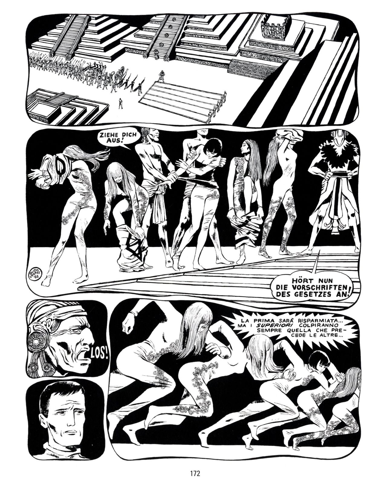 [Guido Crepax] Erotica Fumetti #25 : L'ascesa dei sotterranei : I cavalieri ciechi [Italian] 173