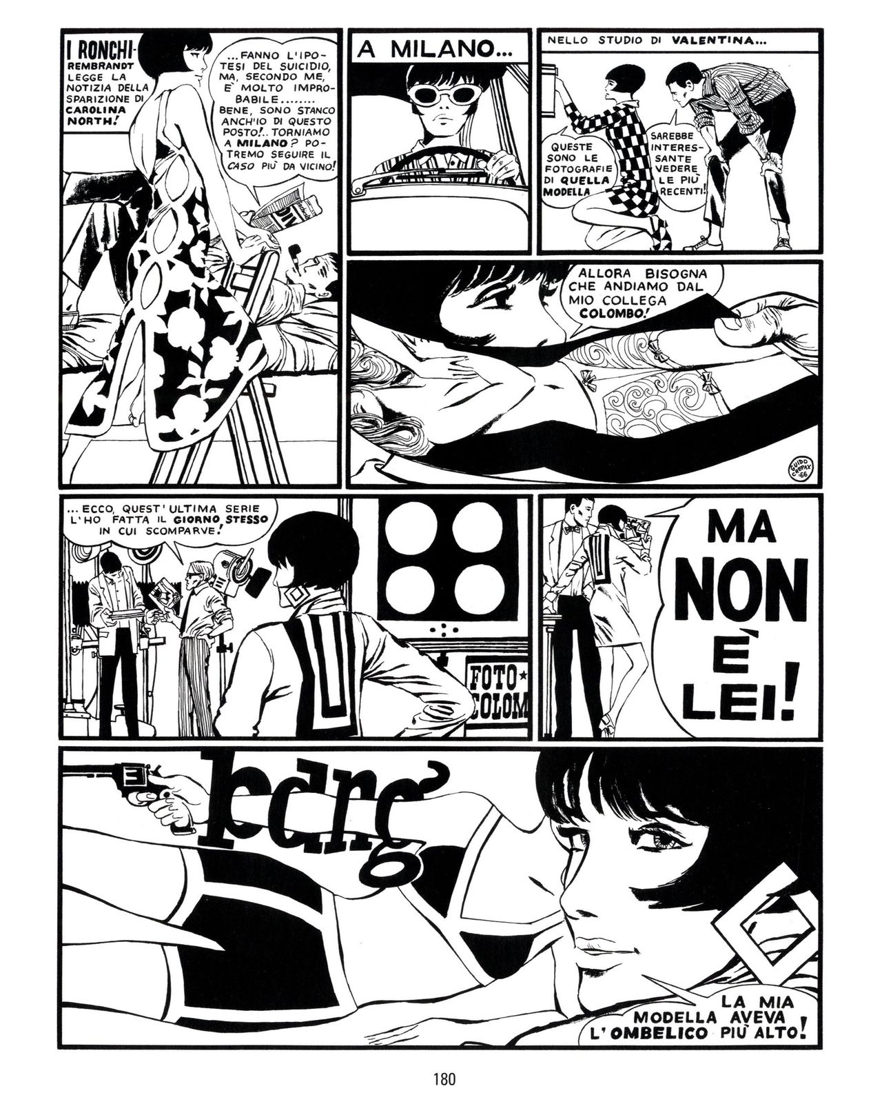 [Guido Crepax] Erotica Fumetti #25 : L'ascesa dei sotterranei : I cavalieri ciechi [Italian] 181