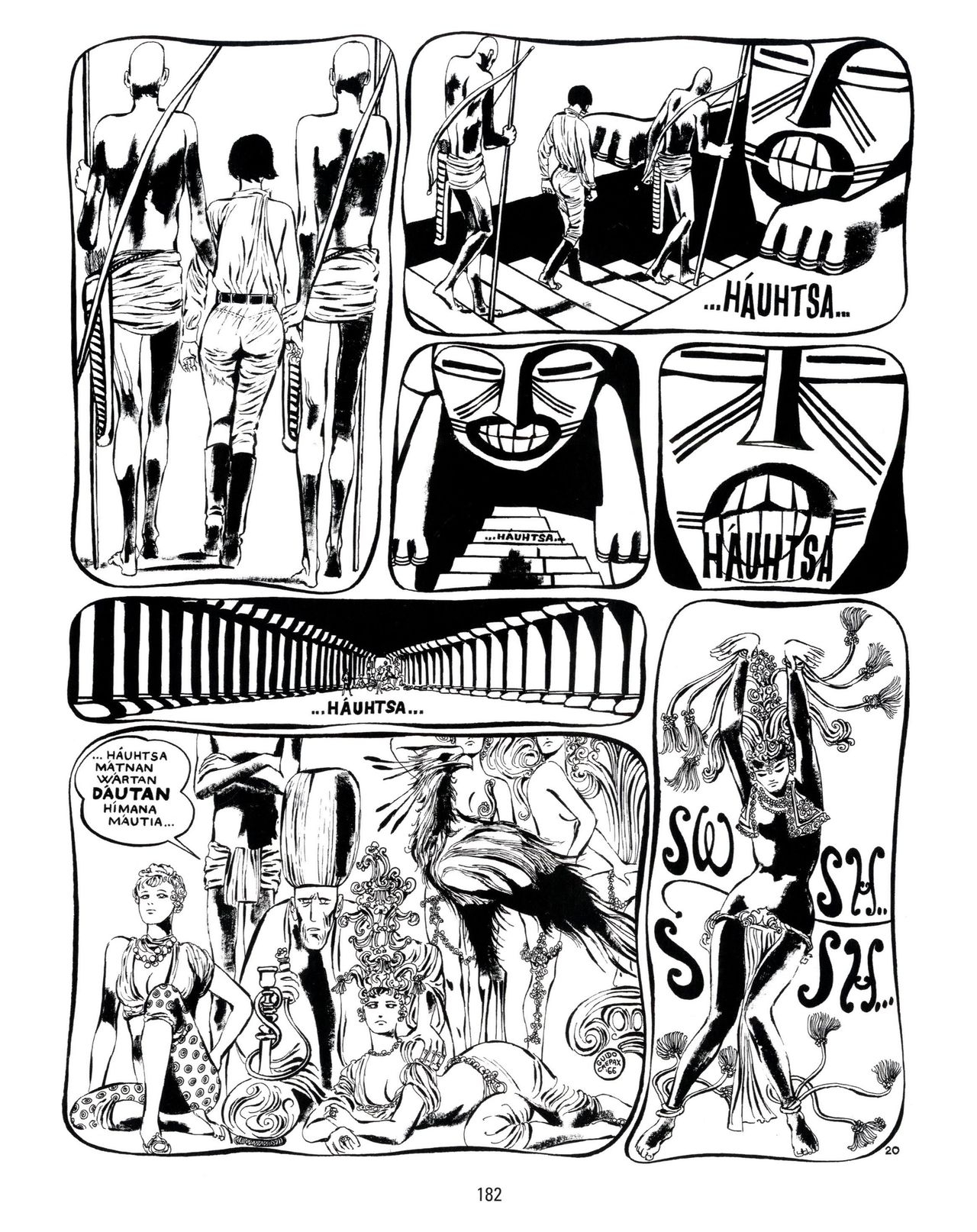 [Guido Crepax] Erotica Fumetti #25 : L'ascesa dei sotterranei : I cavalieri ciechi [Italian] 183