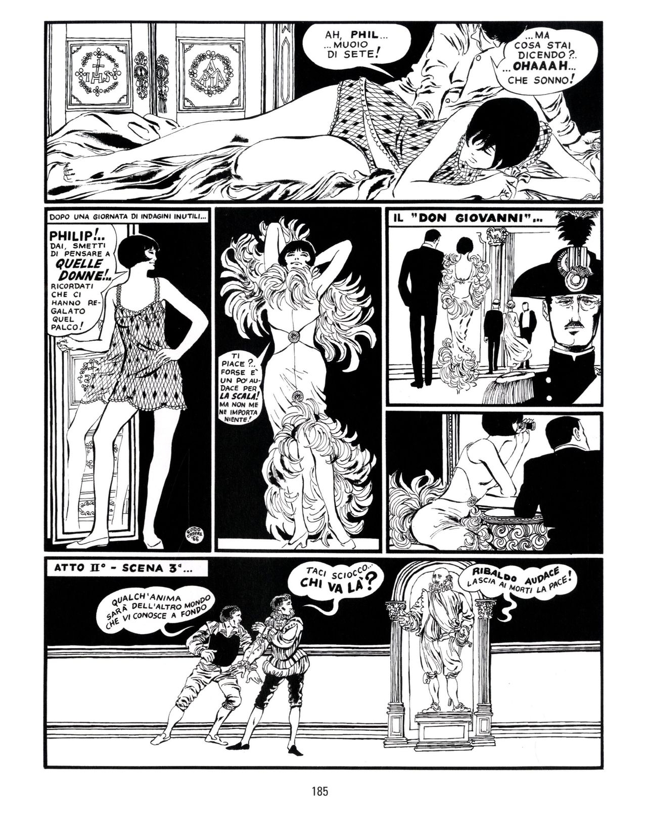[Guido Crepax] Erotica Fumetti #25 : L'ascesa dei sotterranei : I cavalieri ciechi [Italian] 186