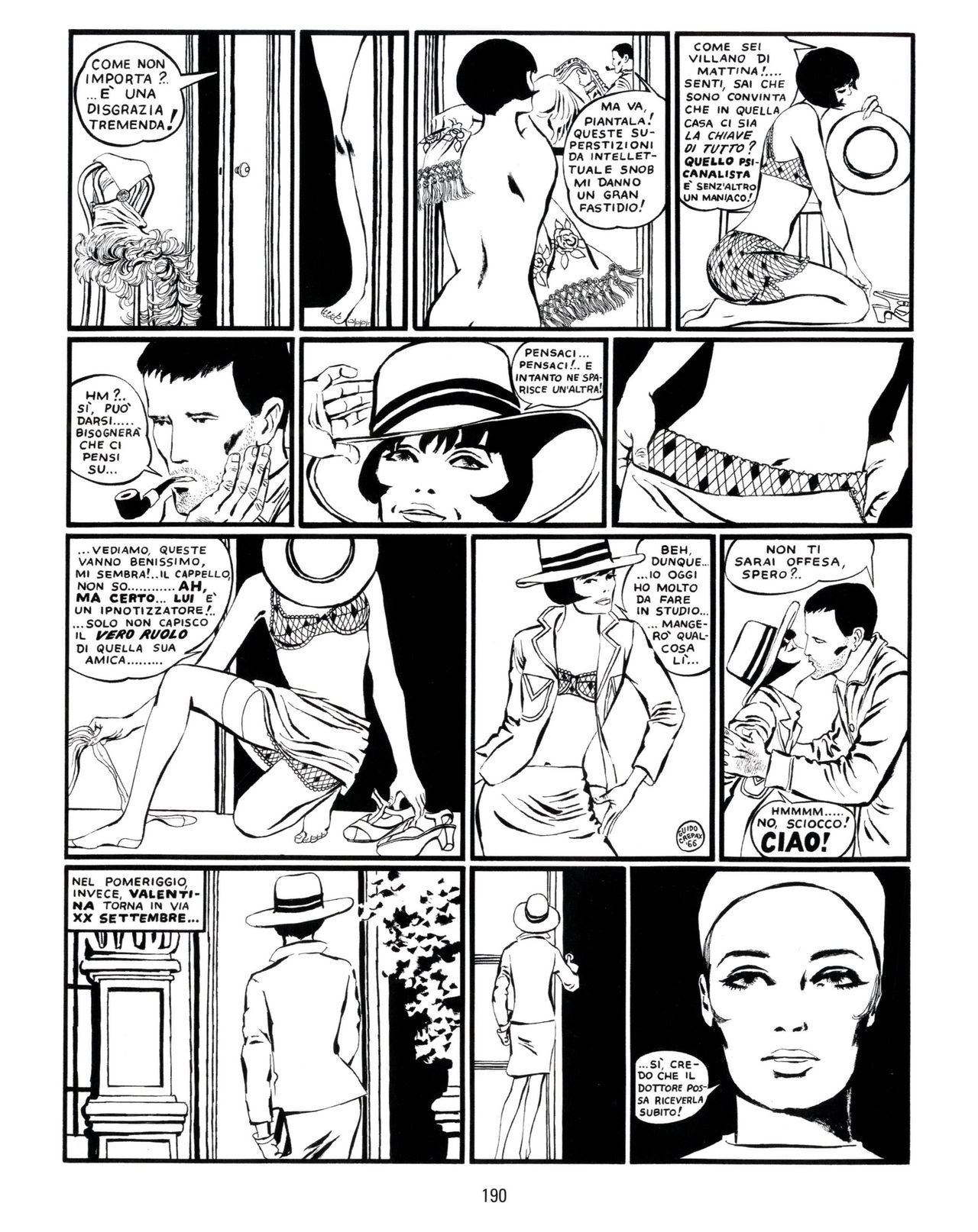 [Guido Crepax] Erotica Fumetti #25 : L'ascesa dei sotterranei : I cavalieri ciechi [Italian] 191