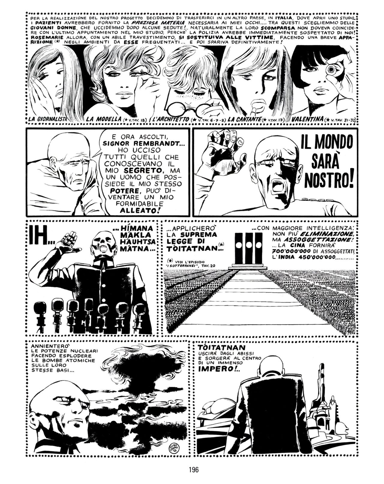 [Guido Crepax] Erotica Fumetti #25 : L'ascesa dei sotterranei : I cavalieri ciechi [Italian] 197