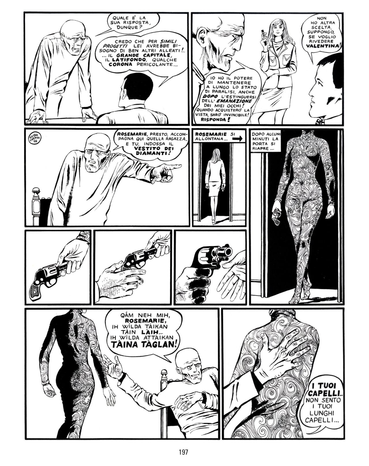 [Guido Crepax] Erotica Fumetti #25 : L'ascesa dei sotterranei : I cavalieri ciechi [Italian] 198