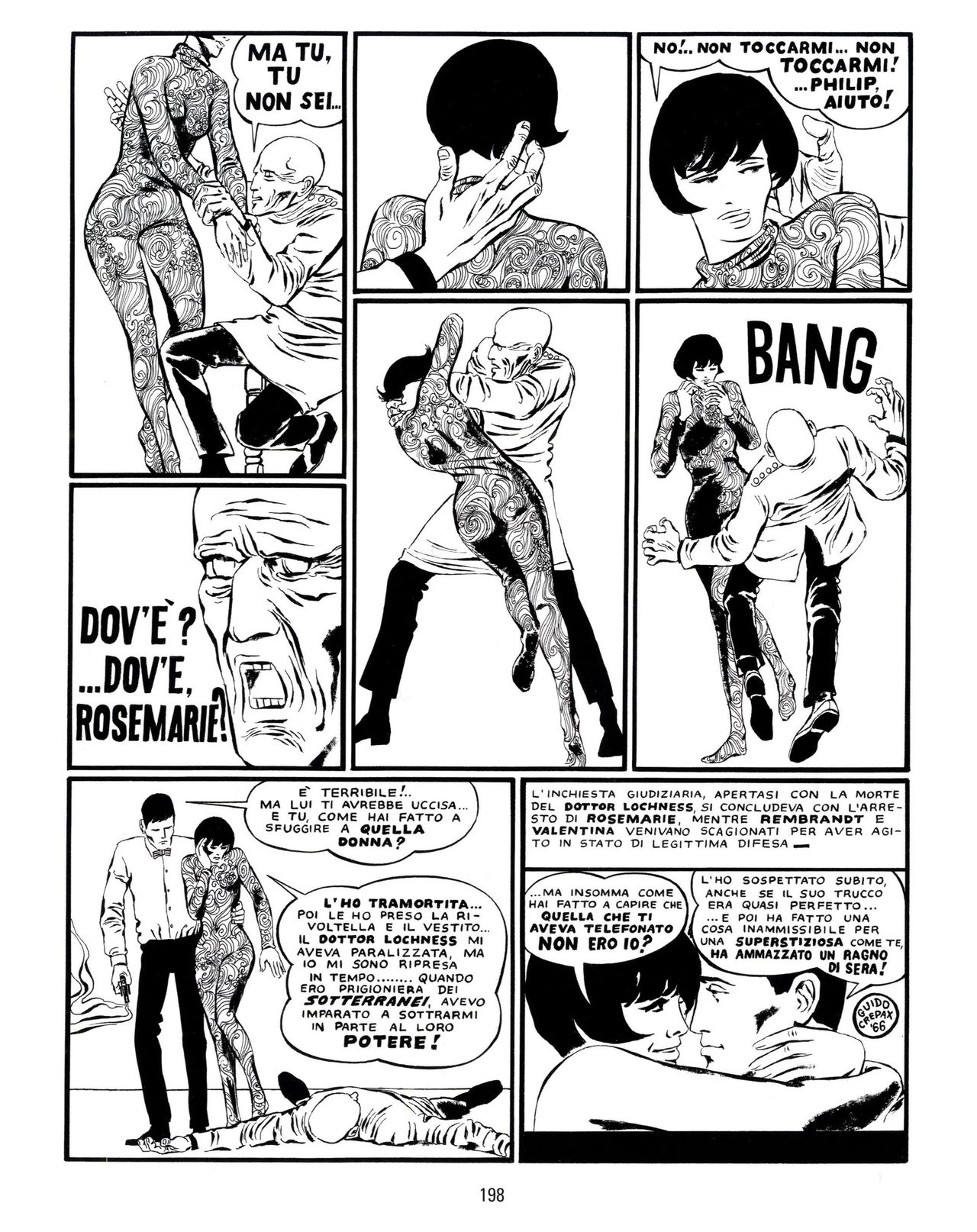 [Guido Crepax] Erotica Fumetti #25 : L'ascesa dei sotterranei : I cavalieri ciechi [Italian] 199