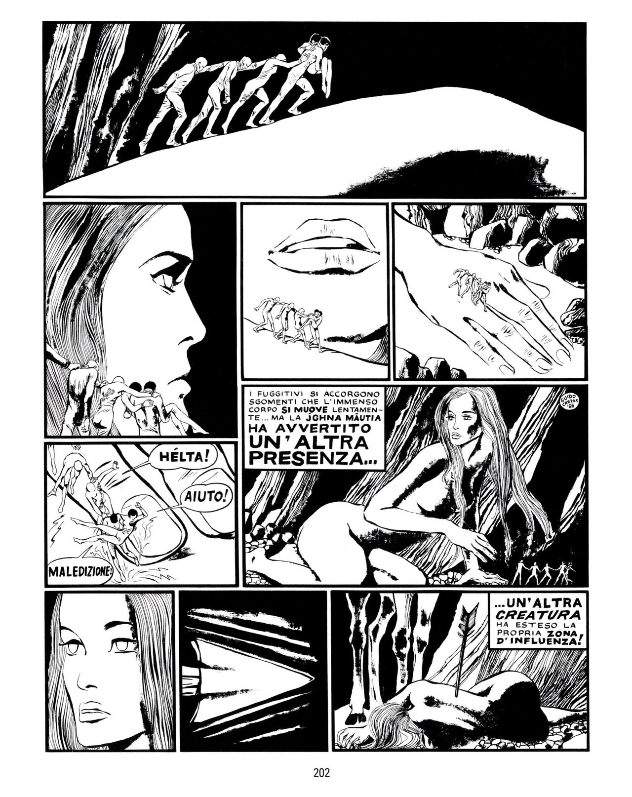 [Guido Crepax] Erotica Fumetti #25 : L'ascesa dei sotterranei : I cavalieri ciechi [Italian] 203