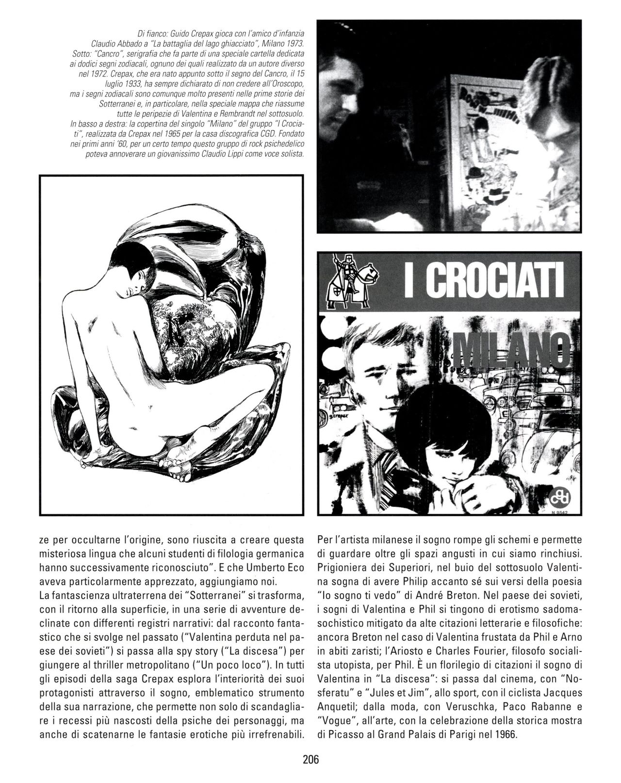 [Guido Crepax] Erotica Fumetti #25 : L'ascesa dei sotterranei : I cavalieri ciechi [Italian] 207