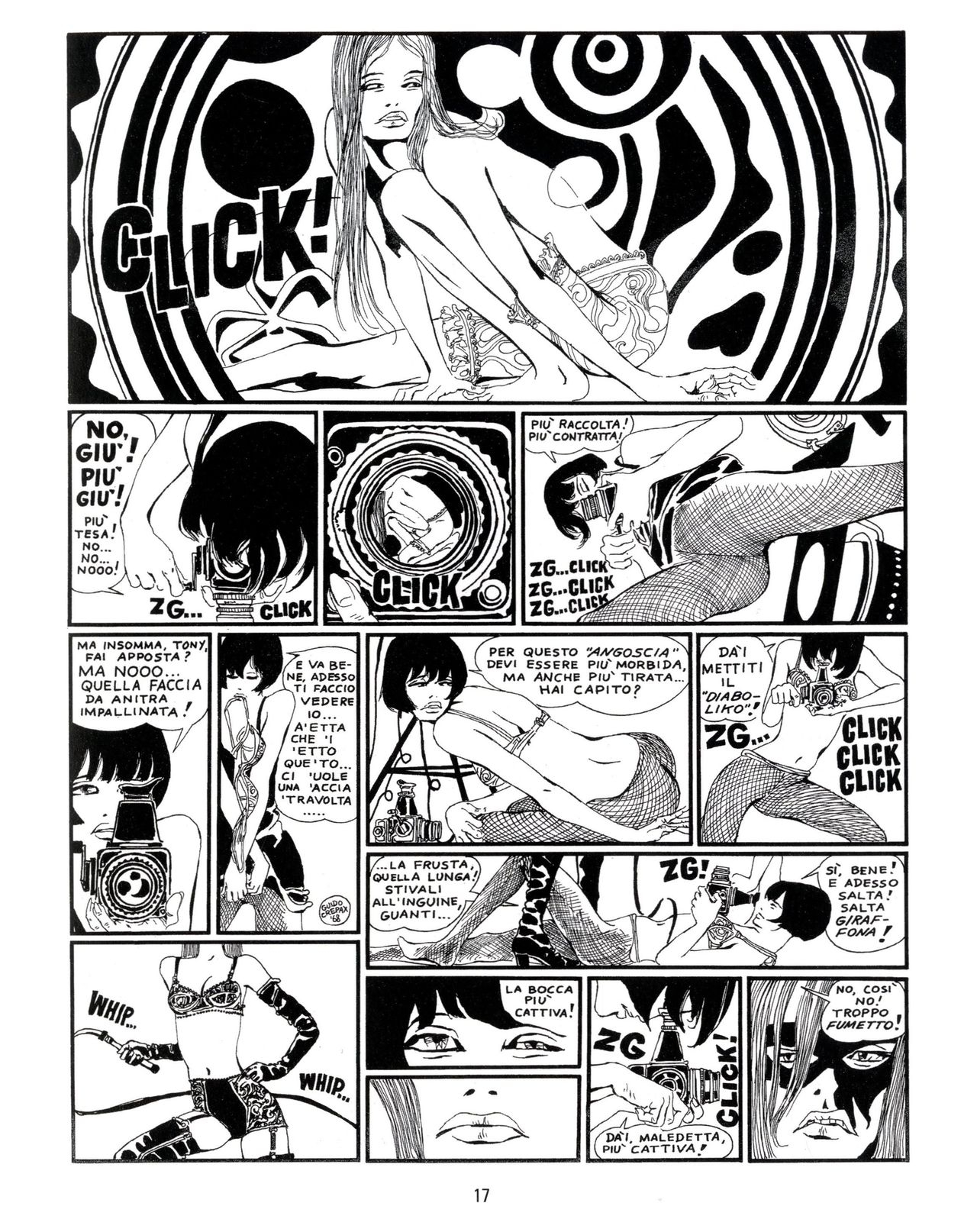 [Guido Crepax] Erotica Fumetti #25 : L'ascesa dei sotterranei : I cavalieri ciechi [Italian] 20