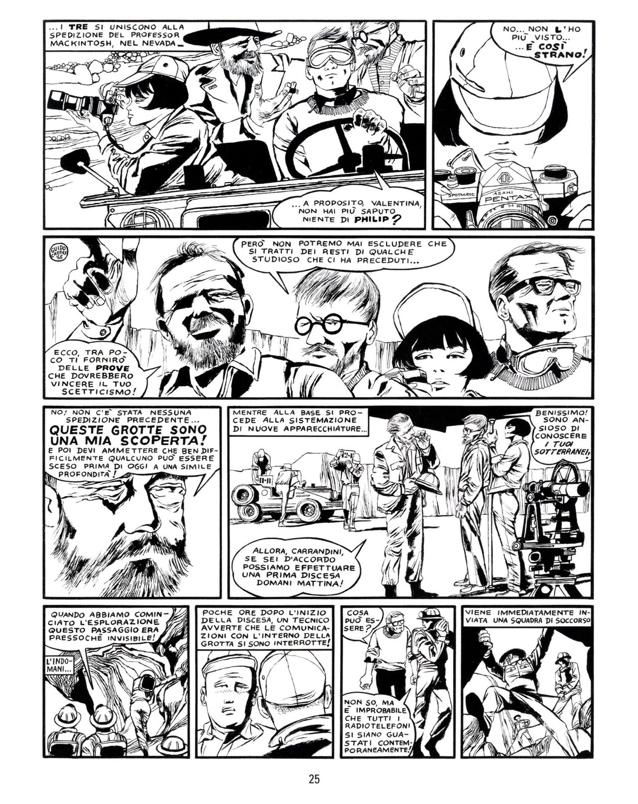[Guido Crepax] Erotica Fumetti #25 : L'ascesa dei sotterranei : I cavalieri ciechi [Italian] 26