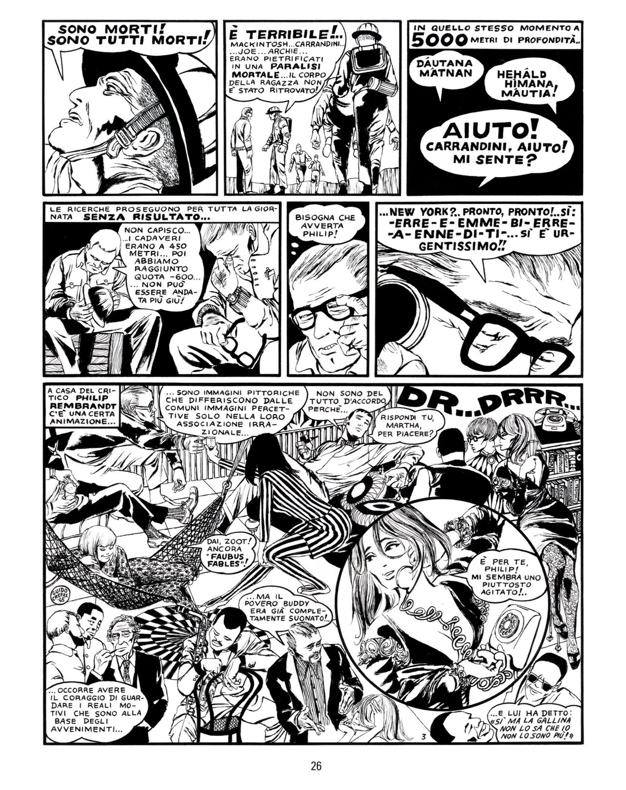 [Guido Crepax] Erotica Fumetti #25 : L'ascesa dei sotterranei : I cavalieri ciechi [Italian] 27