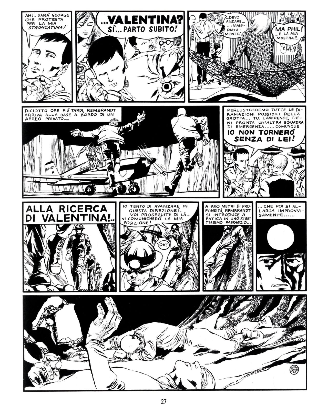 [Guido Crepax] Erotica Fumetti #25 : L'ascesa dei sotterranei : I cavalieri ciechi [Italian] 28