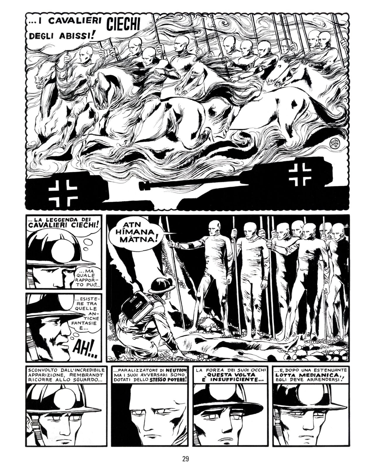 [Guido Crepax] Erotica Fumetti #25 : L'ascesa dei sotterranei : I cavalieri ciechi [Italian] 30