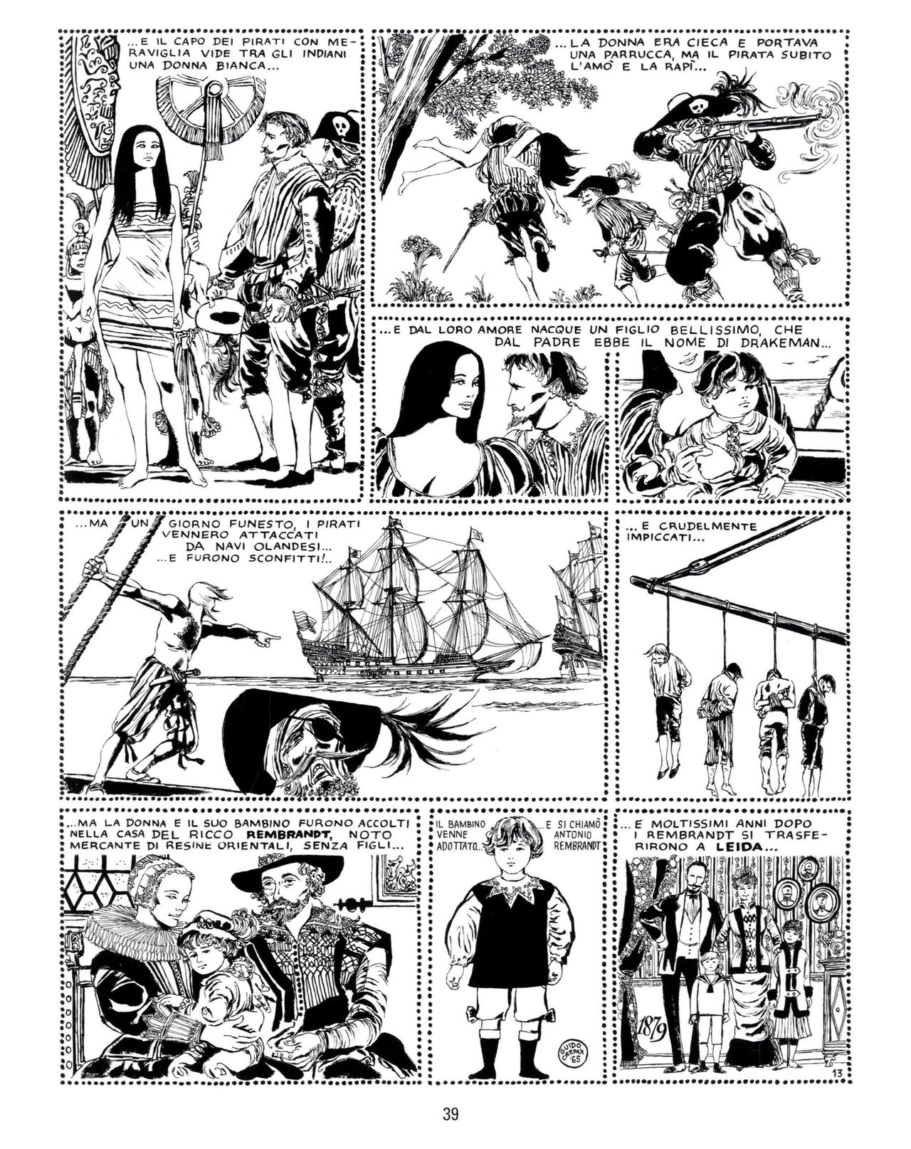 [Guido Crepax] Erotica Fumetti #25 : L'ascesa dei sotterranei : I cavalieri ciechi [Italian] 40