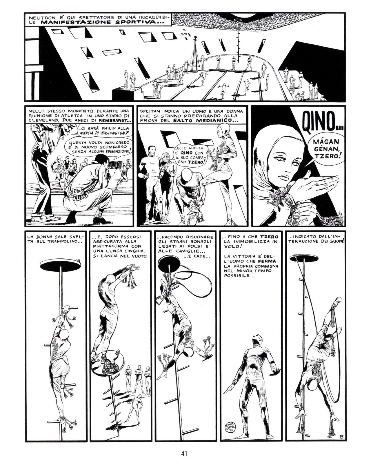 [Guido Crepax] Erotica Fumetti #25 : L'ascesa dei sotterranei : I cavalieri ciechi [Italian] 42