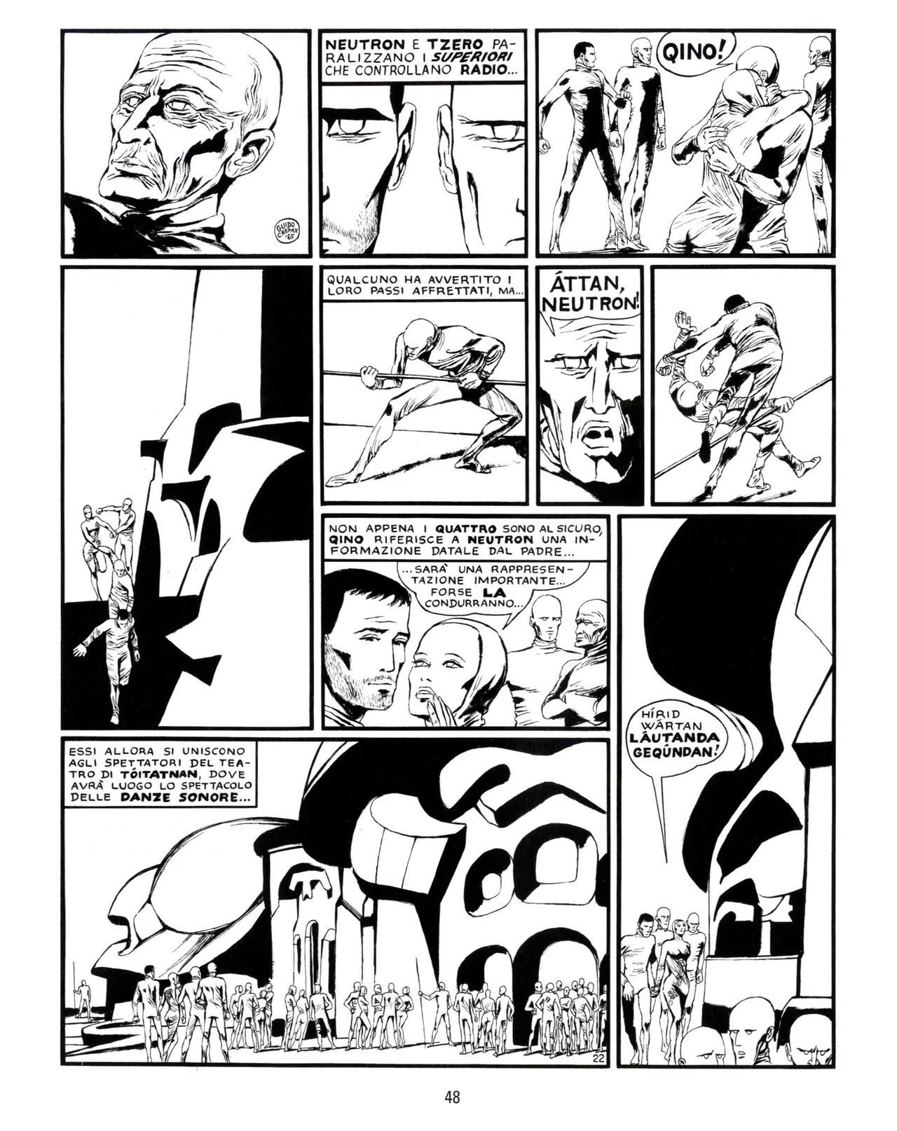 [Guido Crepax] Erotica Fumetti #25 : L'ascesa dei sotterranei : I cavalieri ciechi [Italian] 49