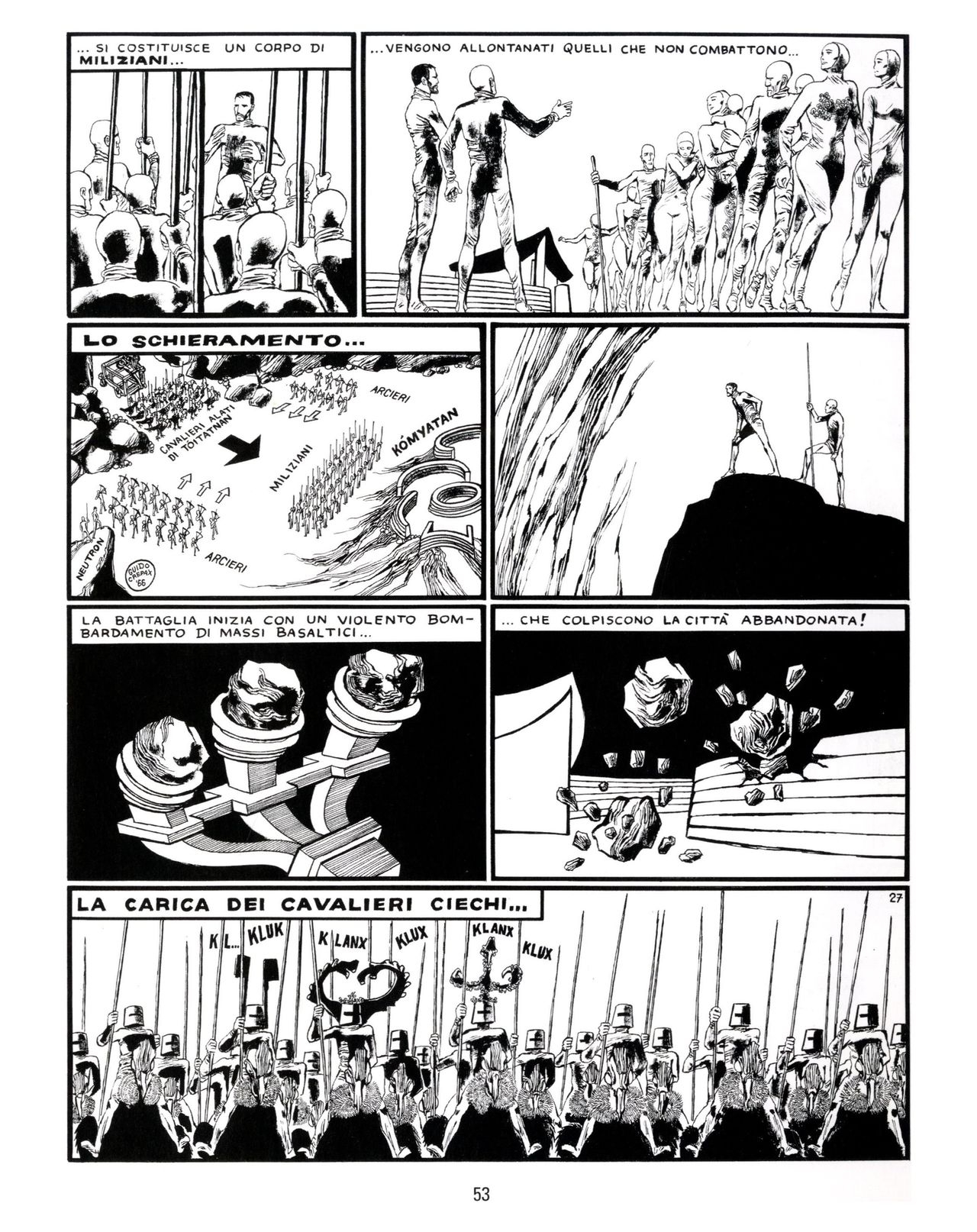 [Guido Crepax] Erotica Fumetti #25 : L'ascesa dei sotterranei : I cavalieri ciechi [Italian] 54