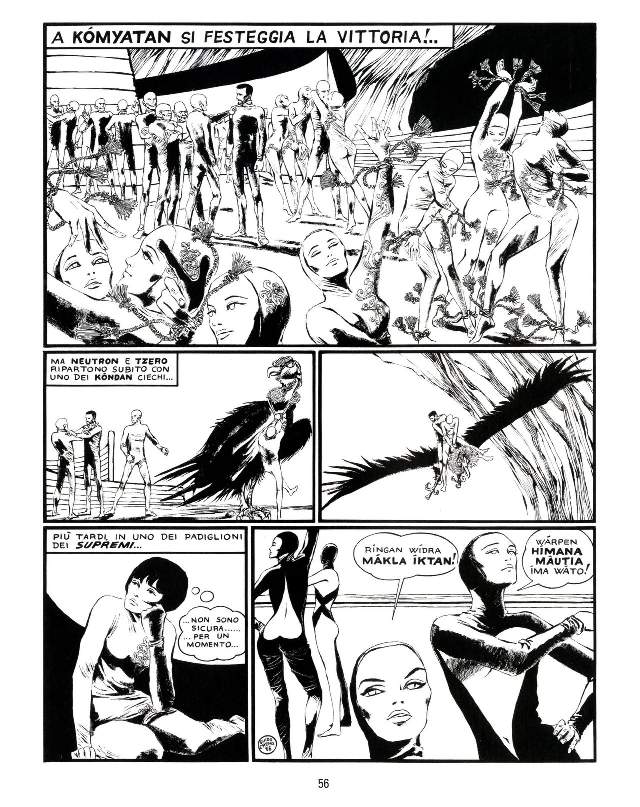 [Guido Crepax] Erotica Fumetti #25 : L'ascesa dei sotterranei : I cavalieri ciechi [Italian] 57