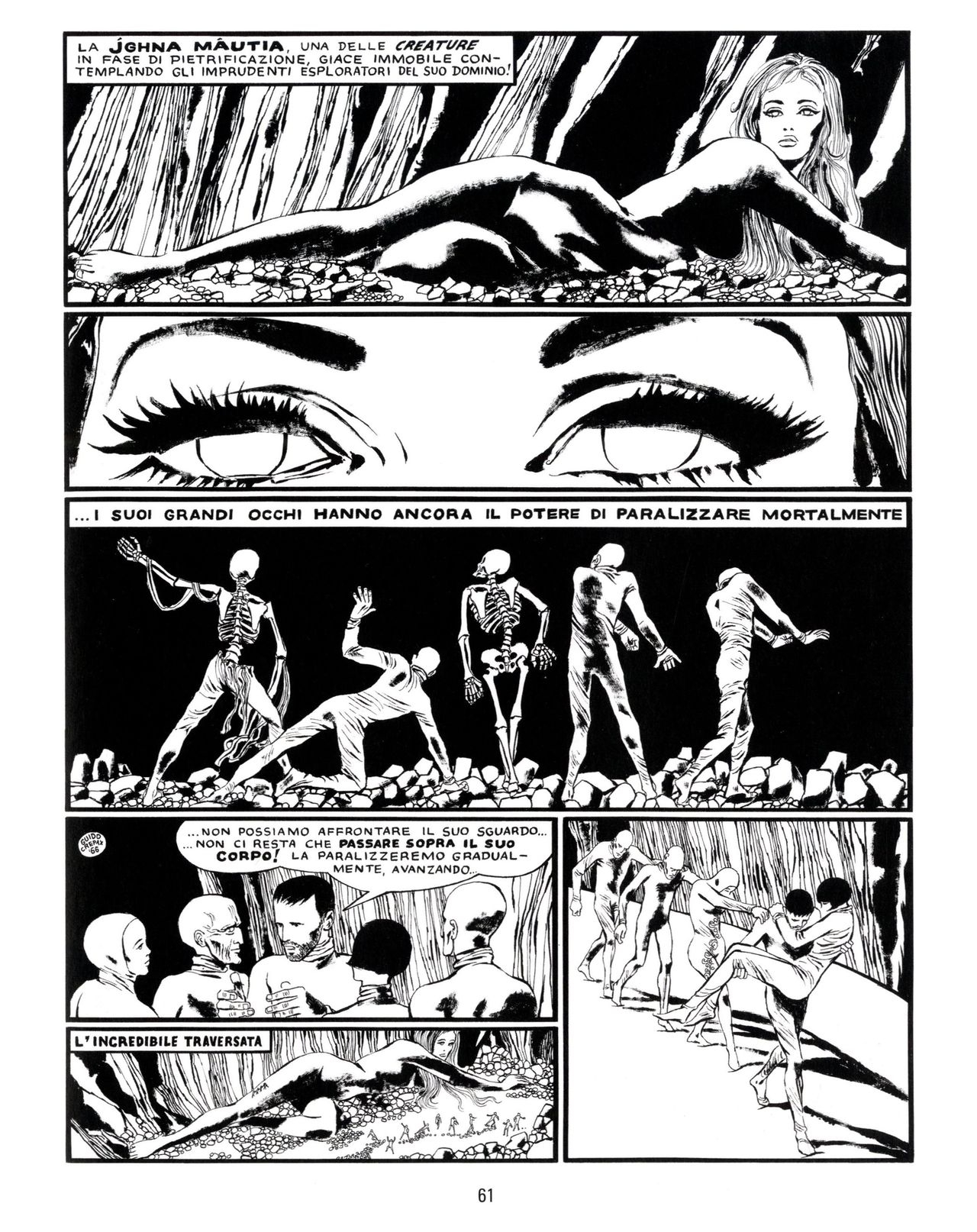[Guido Crepax] Erotica Fumetti #25 : L'ascesa dei sotterranei : I cavalieri ciechi [Italian] 62