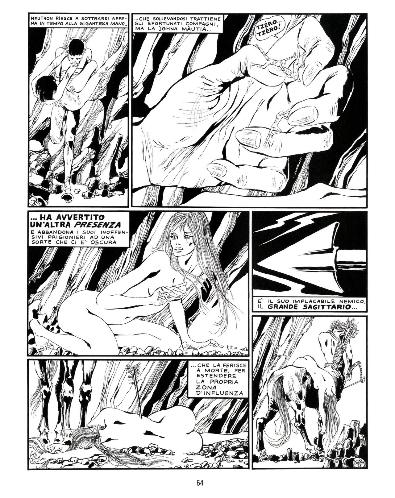 [Guido Crepax] Erotica Fumetti #25 : L'ascesa dei sotterranei : I cavalieri ciechi [Italian] 65