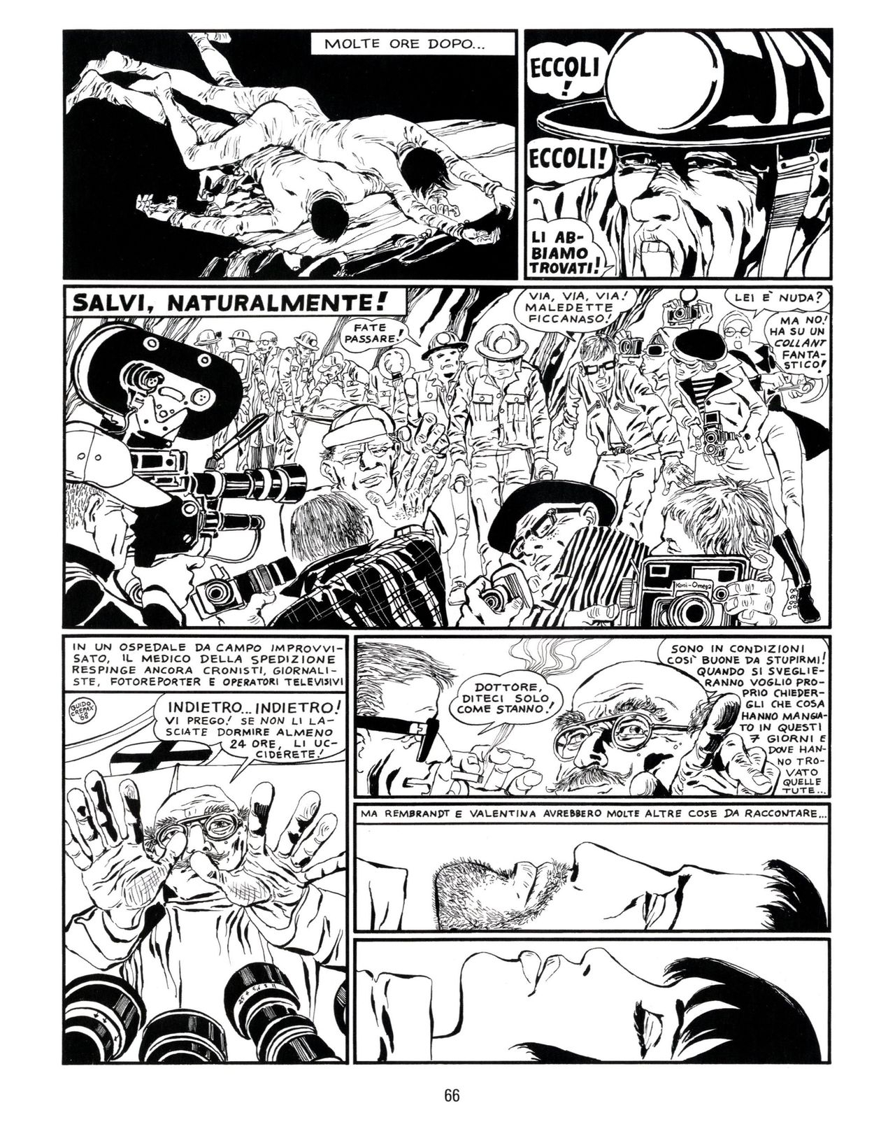 [Guido Crepax] Erotica Fumetti #25 : L'ascesa dei sotterranei : I cavalieri ciechi [Italian] 67