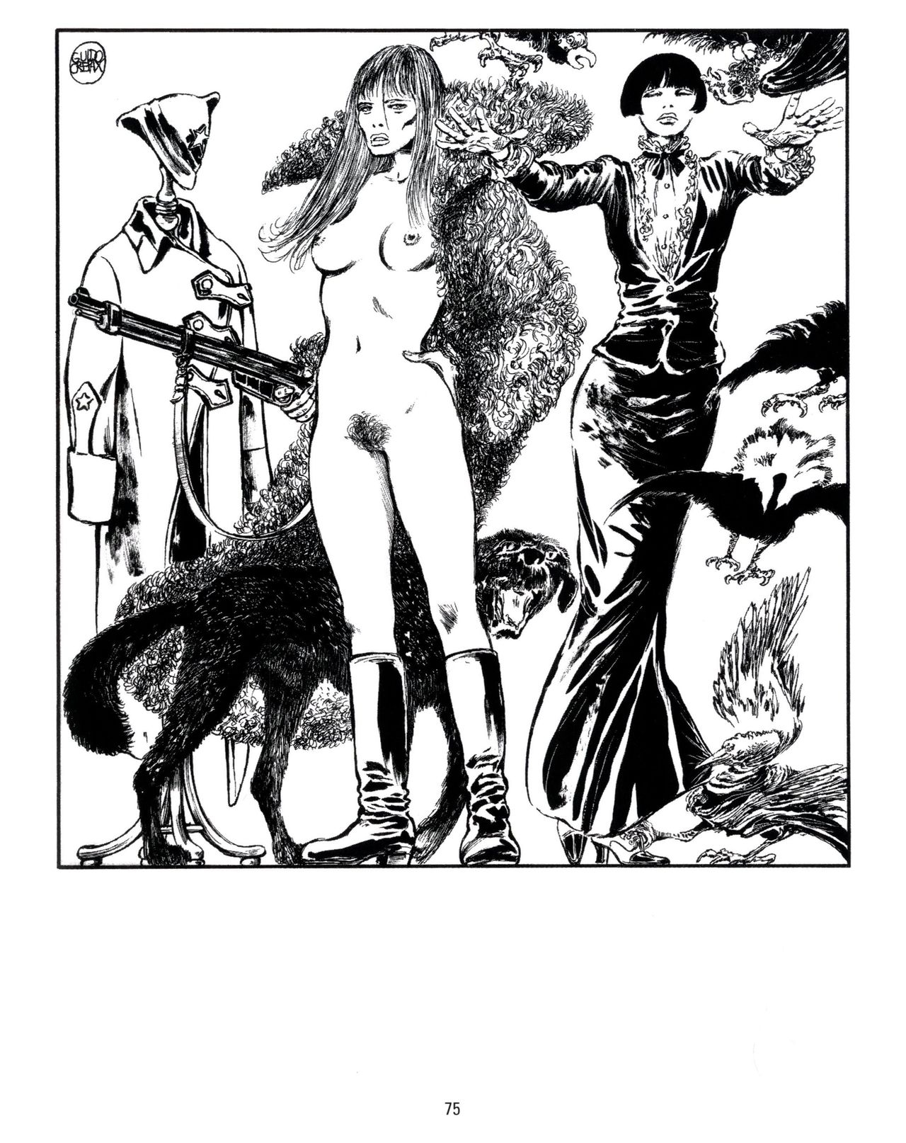 [Guido Crepax] Erotica Fumetti #25 : L'ascesa dei sotterranei : I cavalieri ciechi [Italian] 76