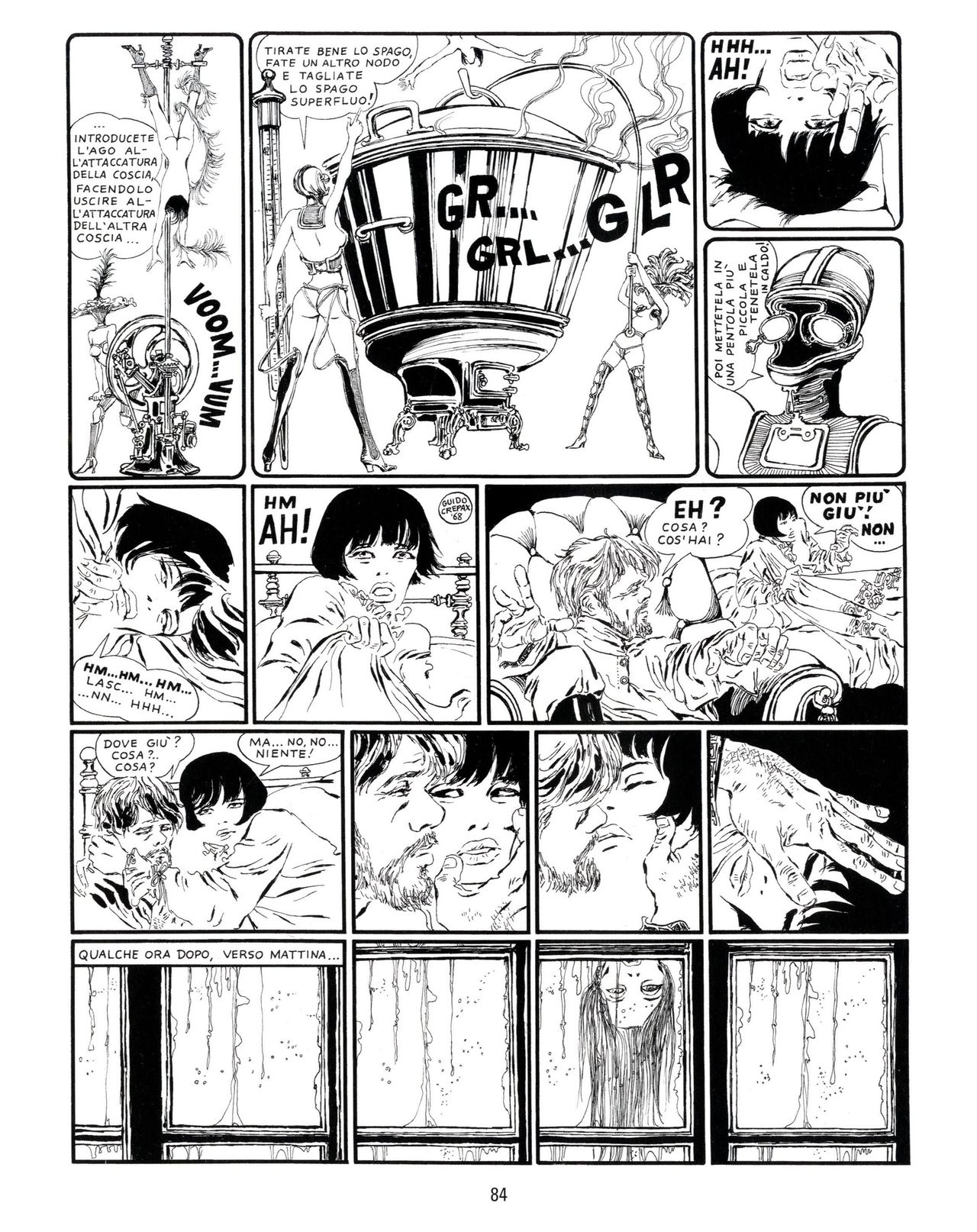 [Guido Crepax] Erotica Fumetti #25 : L'ascesa dei sotterranei : I cavalieri ciechi [Italian] 85