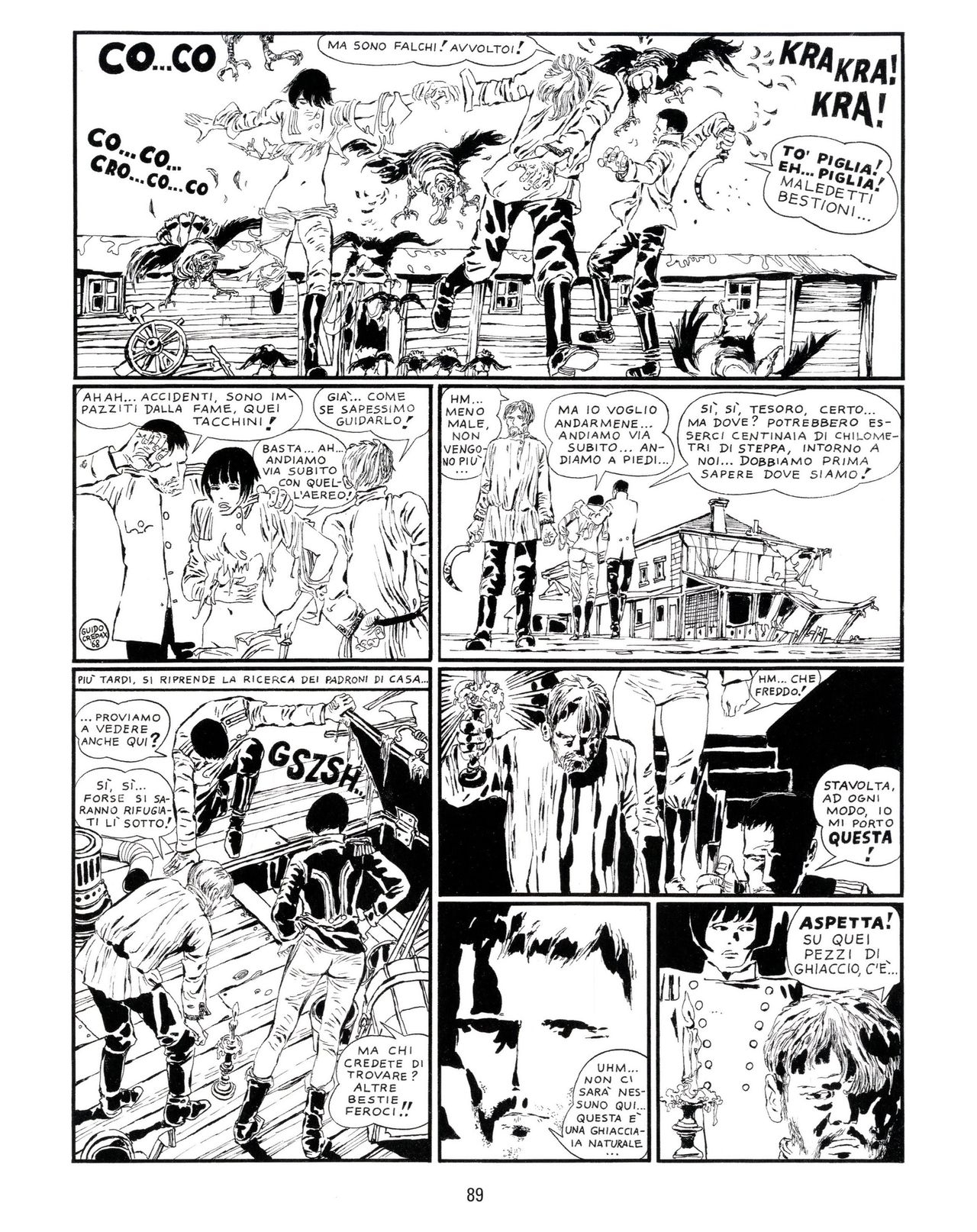[Guido Crepax] Erotica Fumetti #25 : L'ascesa dei sotterranei : I cavalieri ciechi [Italian] 90