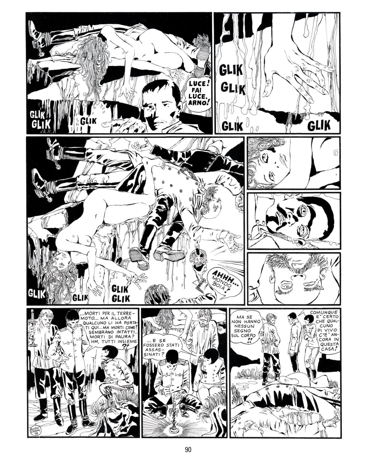 [Guido Crepax] Erotica Fumetti #25 : L'ascesa dei sotterranei : I cavalieri ciechi [Italian] 91