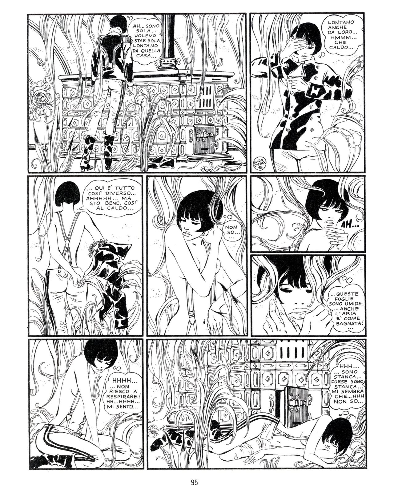 [Guido Crepax] Erotica Fumetti #25 : L'ascesa dei sotterranei : I cavalieri ciechi [Italian] 96