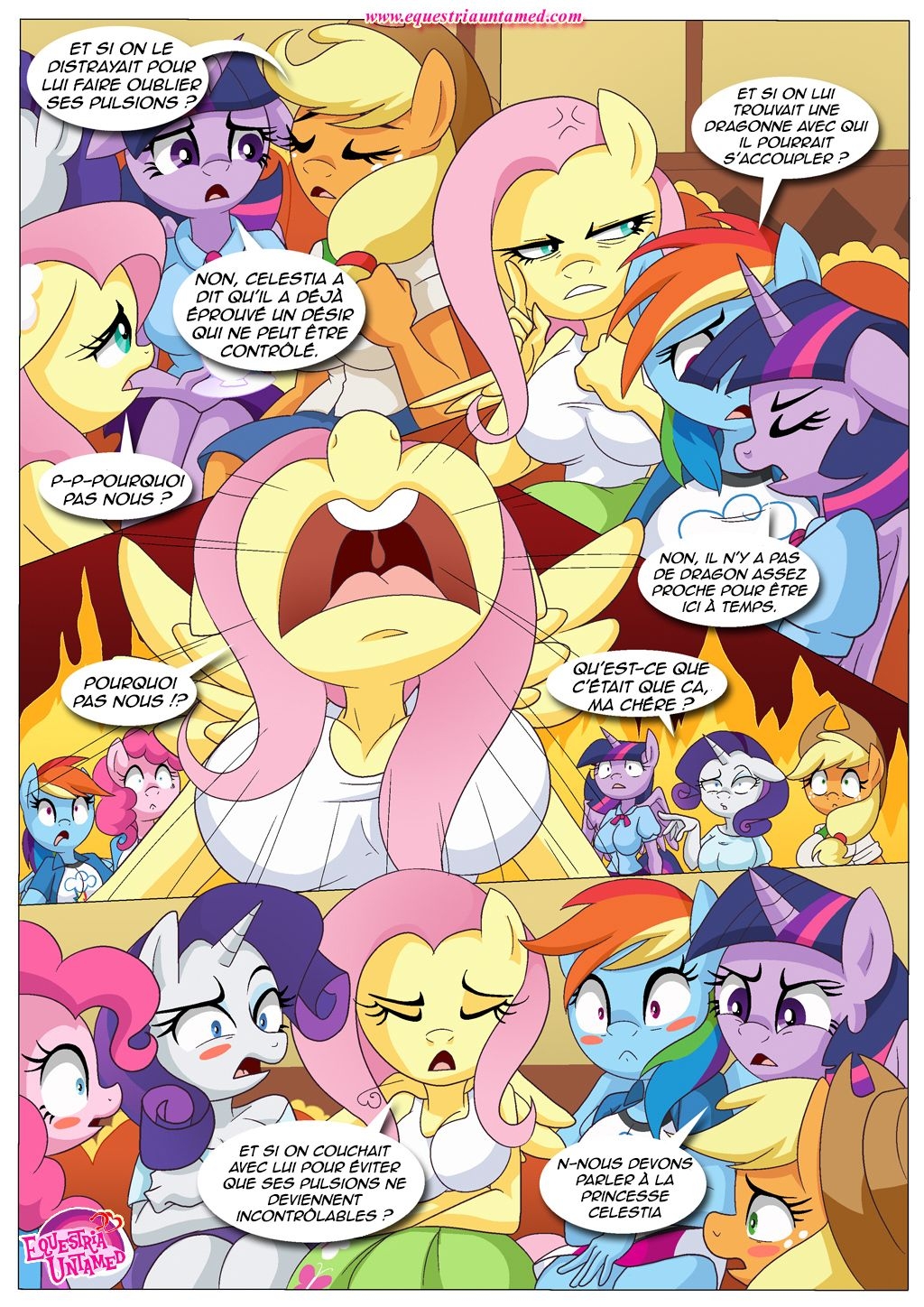 [Palcomix] The Power Of Dragon Mating (My Little Pony Friendship Is Magic) [French] [Melotan] 18