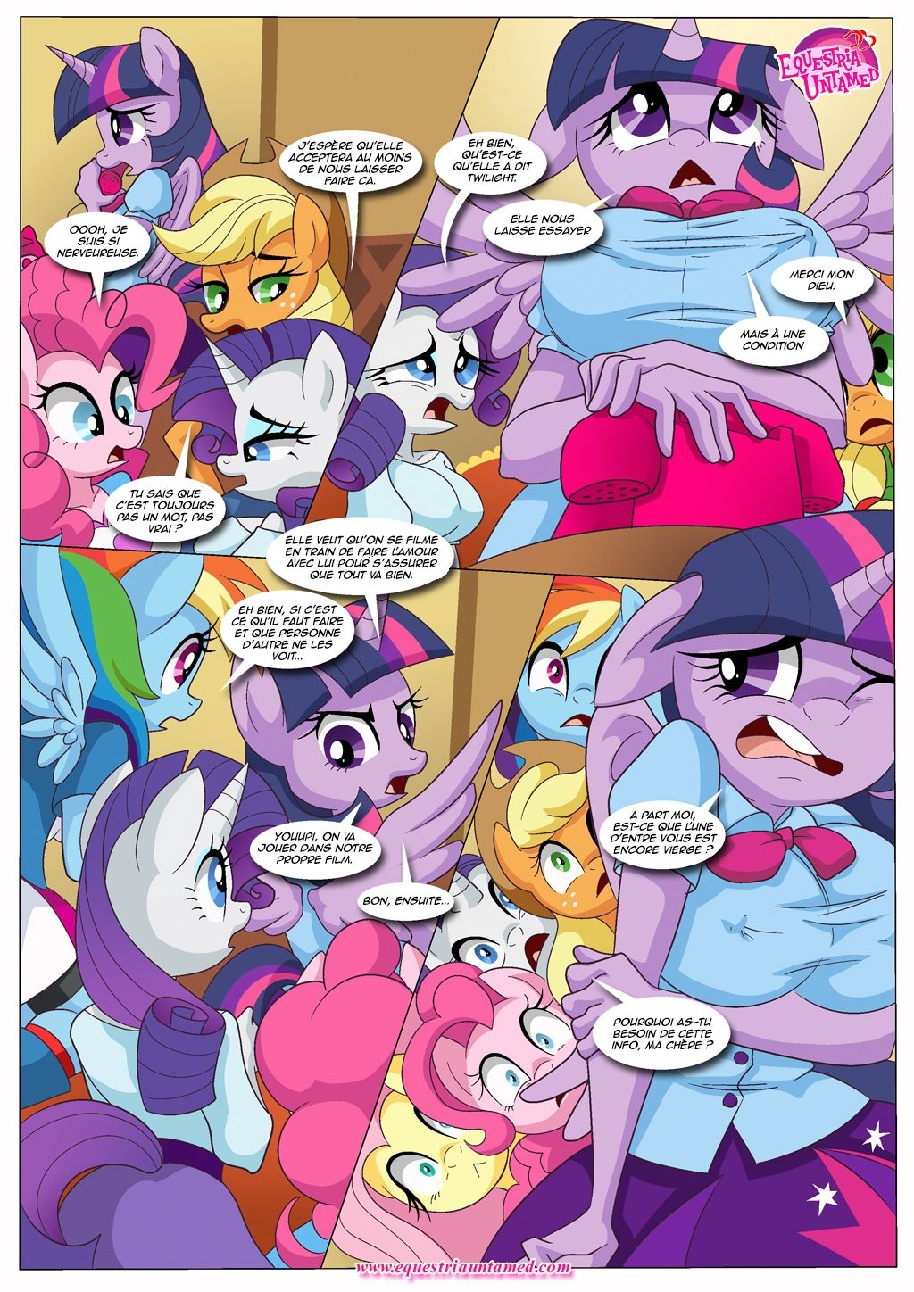 [Palcomix] The Power Of Dragon Mating (My Little Pony Friendship Is Magic) [French] [Melotan] 19