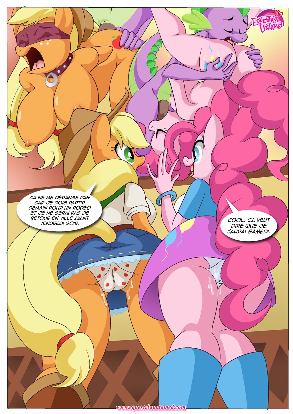 [Palcomix] The Power Of Dragon Mating (My Little Pony Friendship Is Magic) [French] [Melotan] 23