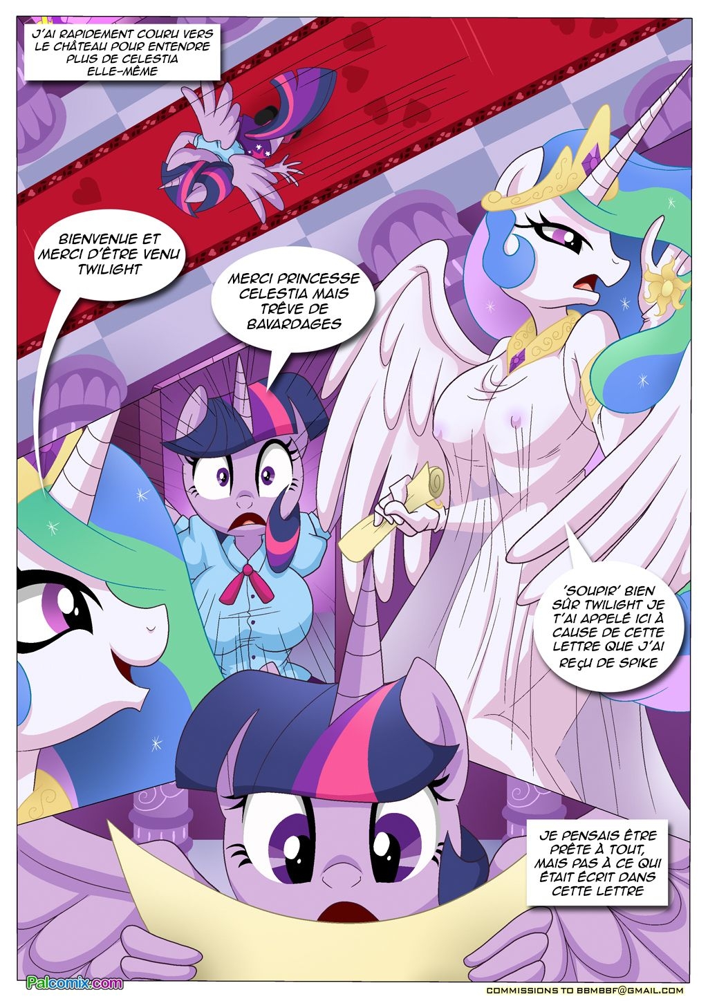 [Palcomix] The Power Of Dragon Mating (My Little Pony Friendship Is Magic) [French] [Melotan] 3