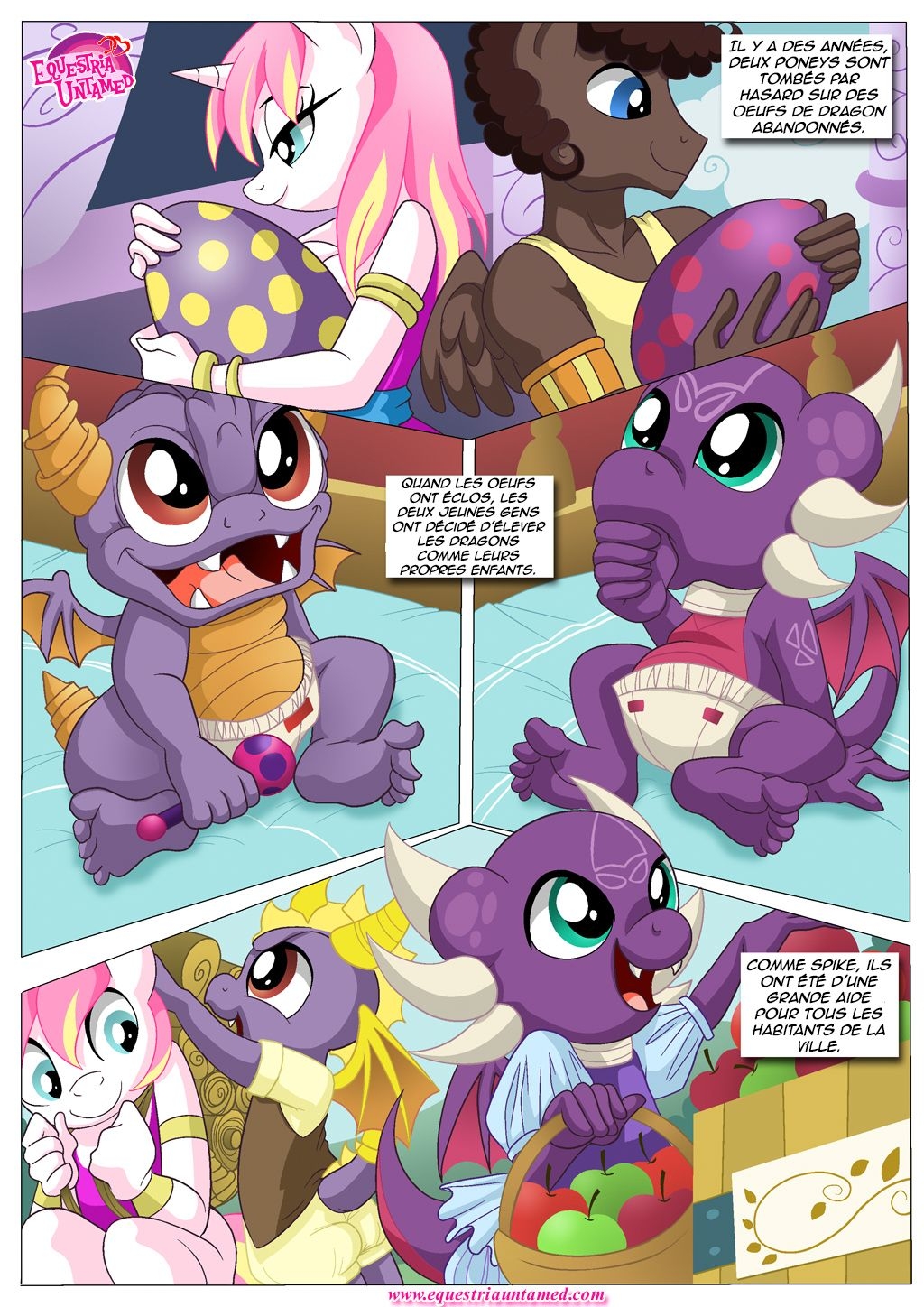 [Palcomix] The Power Of Dragon Mating (My Little Pony Friendship Is Magic) [French] [Melotan] 5