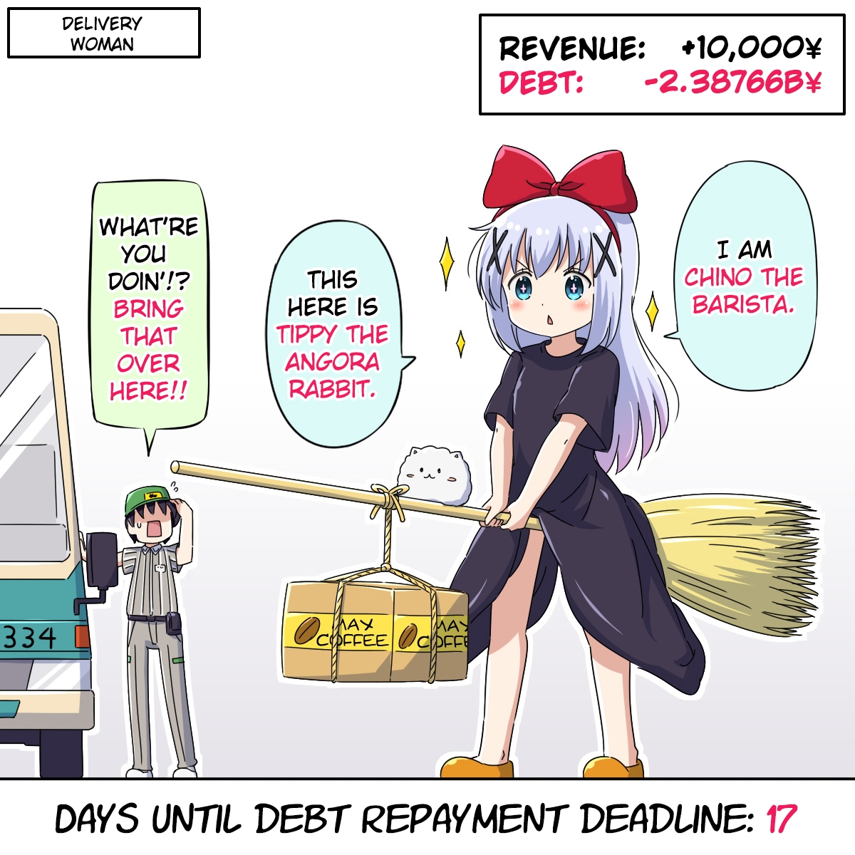 Na! [Chino] Chino-chan Owes 3 Billion Yen in Debt 13