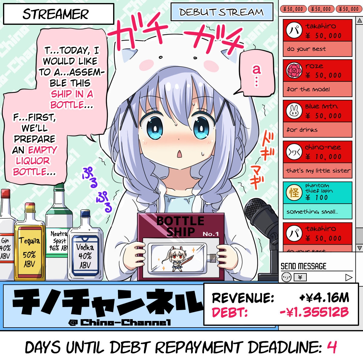 Na! [Chino] Chino-chan Owes 3 Billion Yen in Debt 26