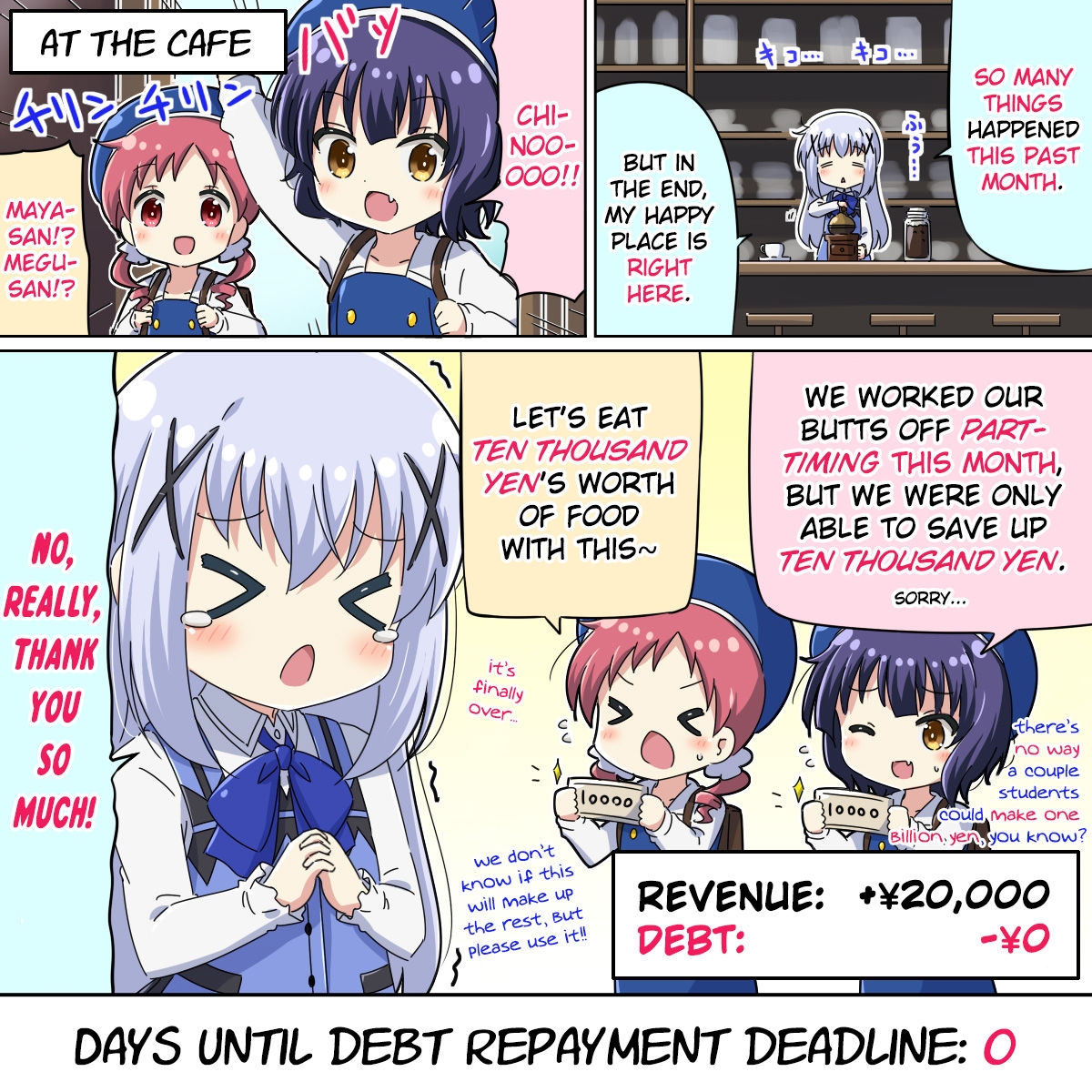 Na! [Chino] Chino-chan Owes 3 Billion Yen in Debt 30